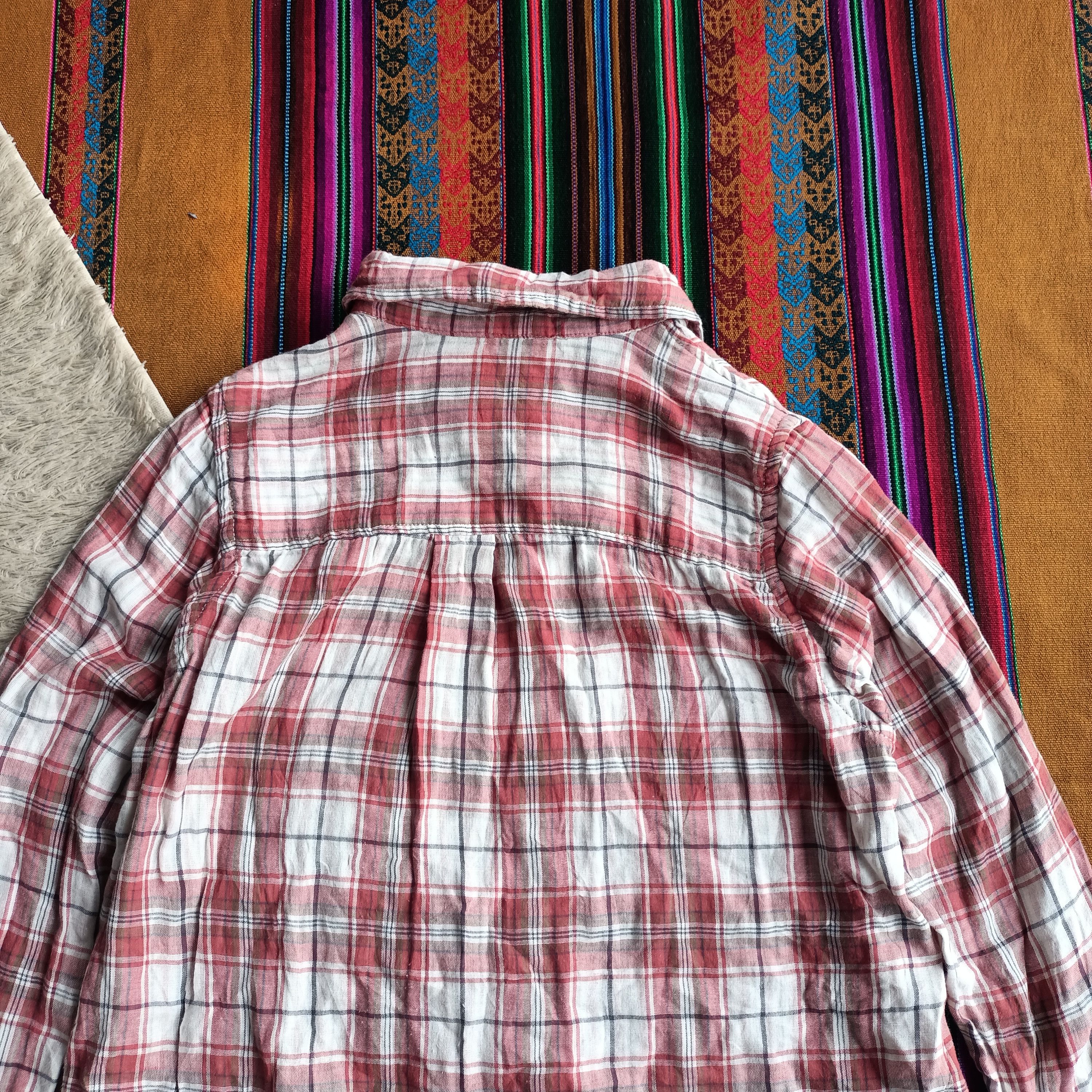 GOA GOA japanese brand plaid Ls shirt Size US S / EU 44-46 / 1 - 12 Thumbnail