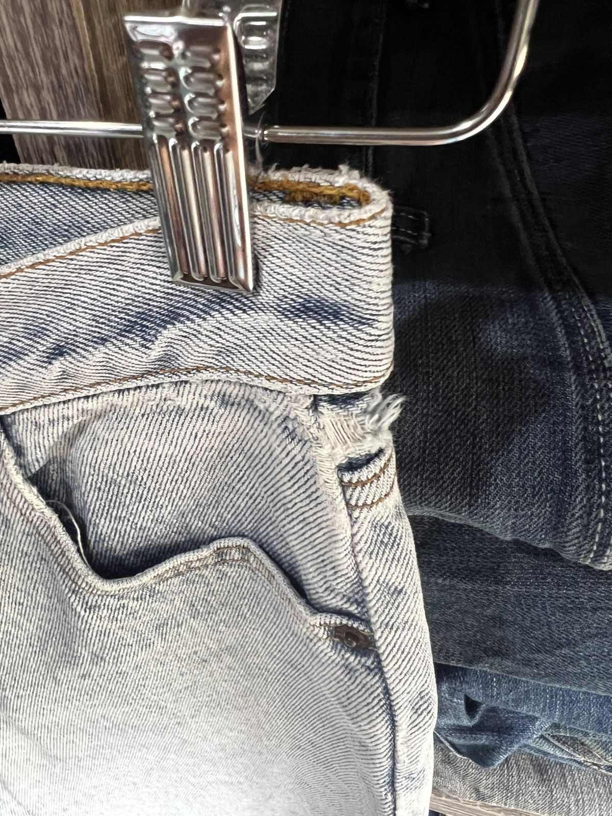 Levi's 🔥Vintage Levis Distressed Denim Size US 26 / EU 42 - 10 Thumbnail