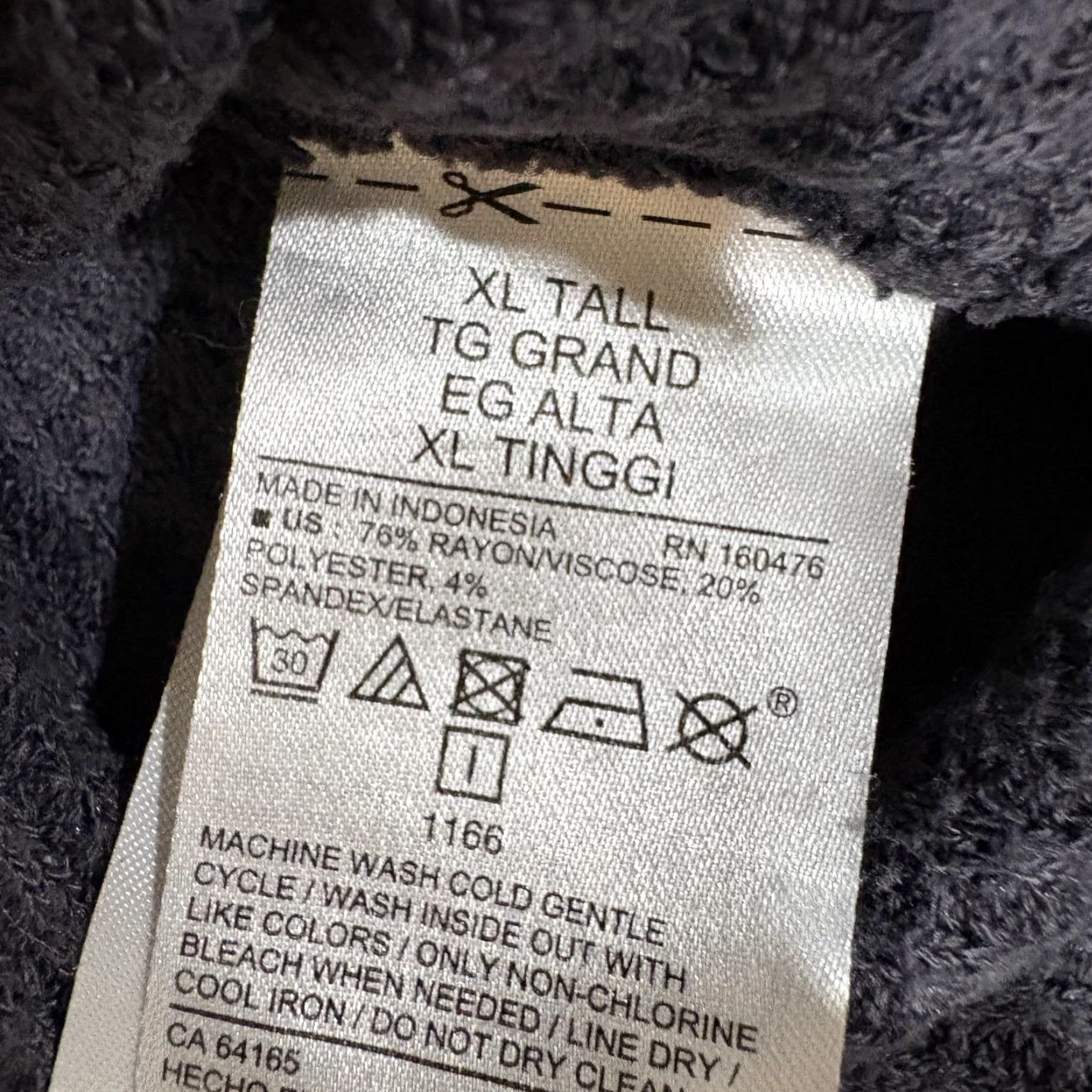 Old Navy Old Navy Shirt XLT Gray Henley Long Sleeve Waffle Thermal Stretch Button Women T-Shirt Tunic Size XL / US 12-14 / IT 48-50 - 7 Thumbnail