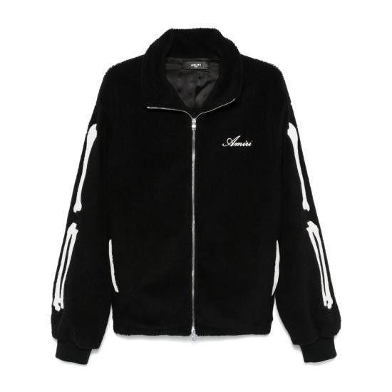 Amiri AMIRI Men Bomber Jackets AMOULW1029 001 BLACK Size US S / EU 44-46 / 1 - 1 Thumbnail