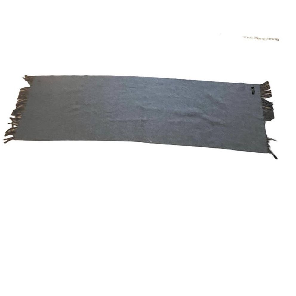 Ralph Lauren Ralph Lauren Gray fringed scarf 66x20 inches Size ONE SIZE - 2 Thumbnail