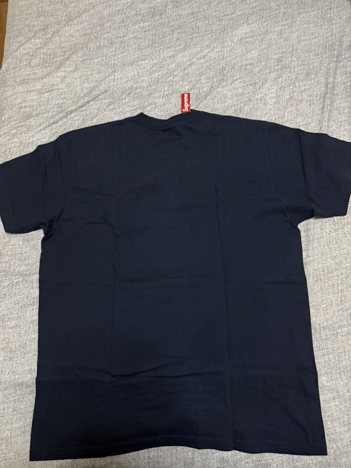 Supreme Supreme ss16 motion logo tee T-shirt navy Size US XL / EU 56 / 4 - 3 Thumbnail