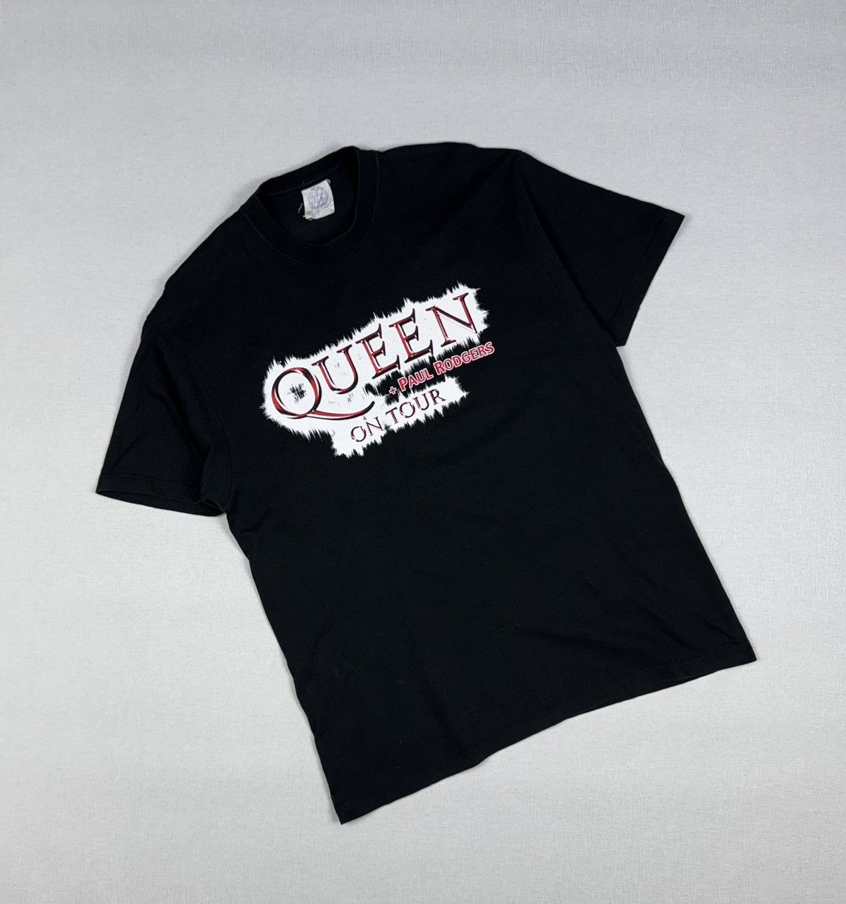 Vintage Men’s Vintage Queen + Paul Rodgers On Tour 2005 T-Shirt Size US L / EU 52-54 / 3 - 2 Thumbnail