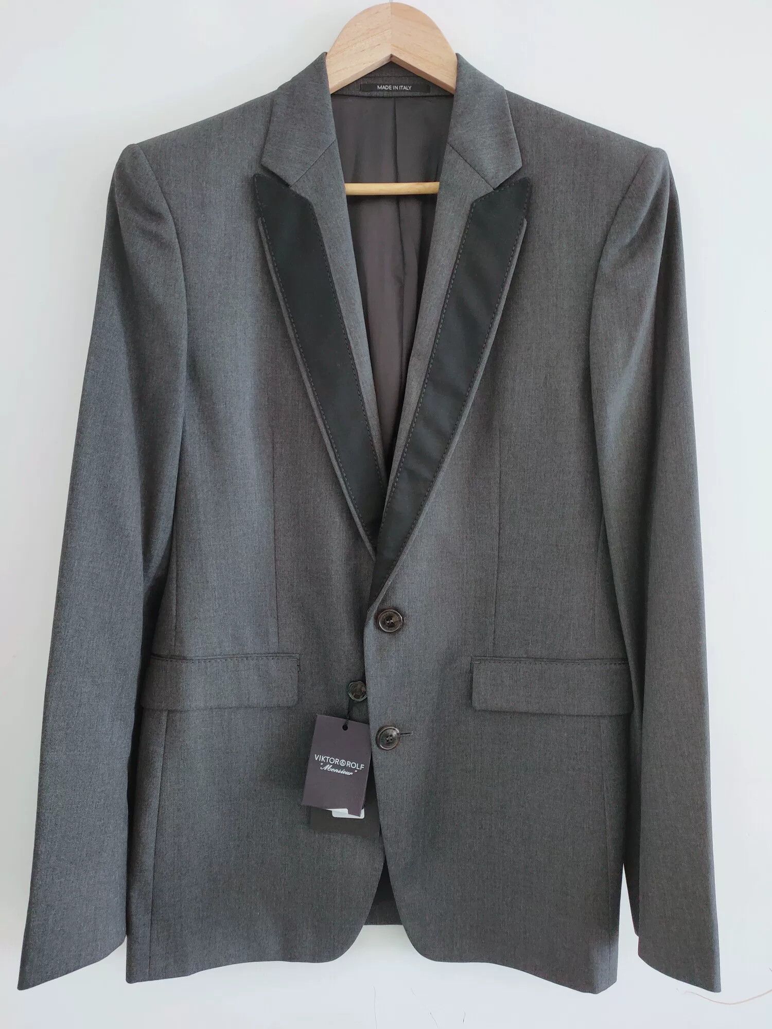 Viktor & Rolf Viktor & Rolf Men's Runway Smoking Jacket Size US M / EU 48-50 / 2 - 1 Thumbnail