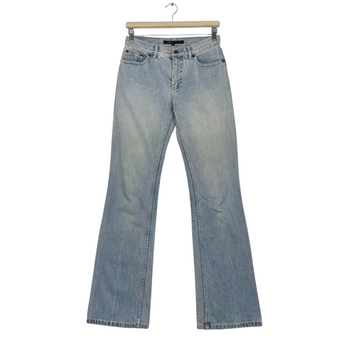 Jean × Marc Jacobs 💥MARC JACOB FLARE WASHED BLUE JEAN Size 29" - 1 Thumbnail