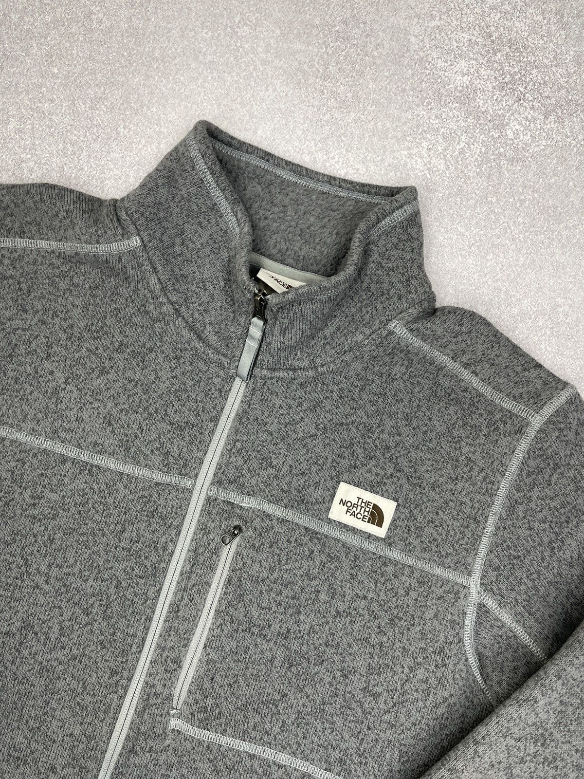 The North Face Mens The North Face Fleece Jacket Grey Outdoor Gorpcore Y2K Size US L / EU 52-54 / 3 - 4 Thumbnail