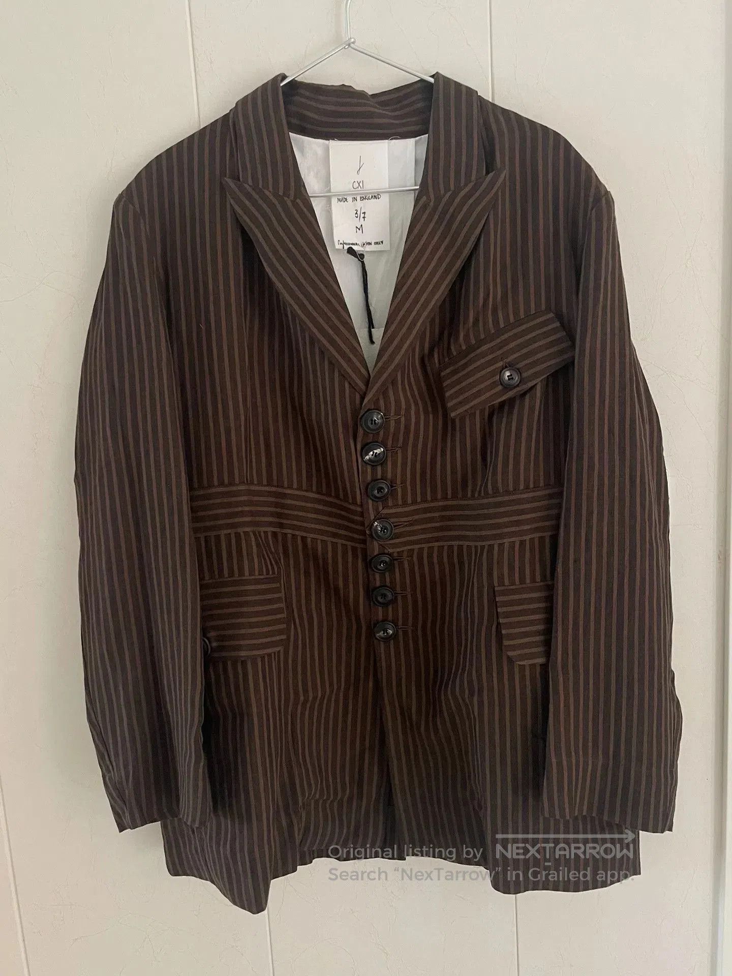 John Alexander Skelton John Alexander Skelton 22SS Linen Stripe Jacket. Size US M / EU 48-50 / 2 - 1 Thumbnail