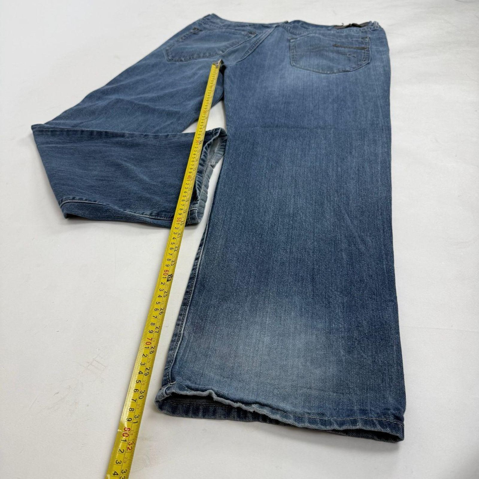 JNCO × Sean John × Vintage Vintage y2k sean john faded stonewash archive baggy jeans Size US 38 / EU 54 - 3 Thumbnail