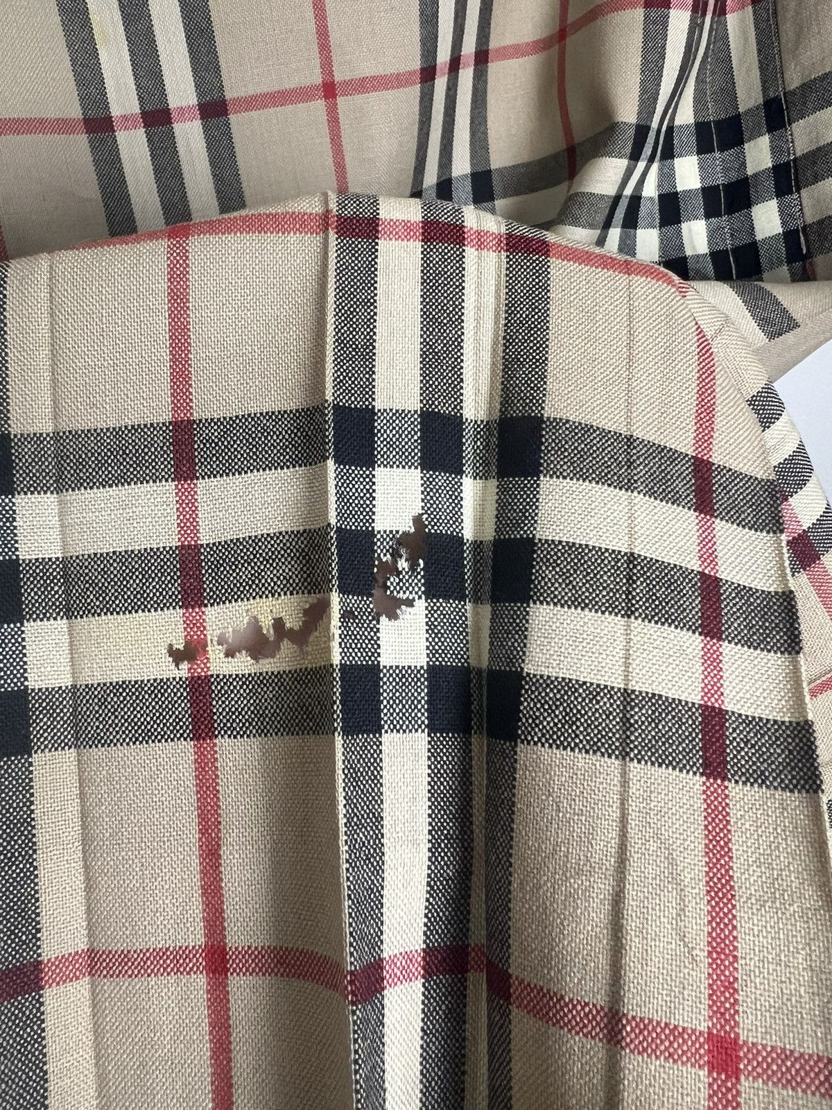 Burberry Burberry Nova Check Pleated Buckle Details Size 26" / US 2 / IT 38 - 11 Thumbnail