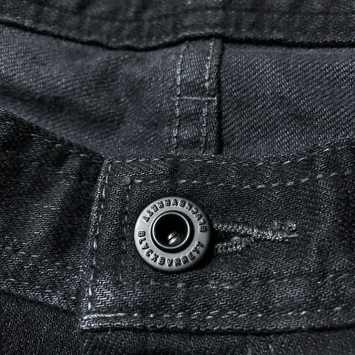 Black Barrett Black Barrett by Neil Barrett Black Wash Jeans Size US 34 / EU 50 - 5 Thumbnail