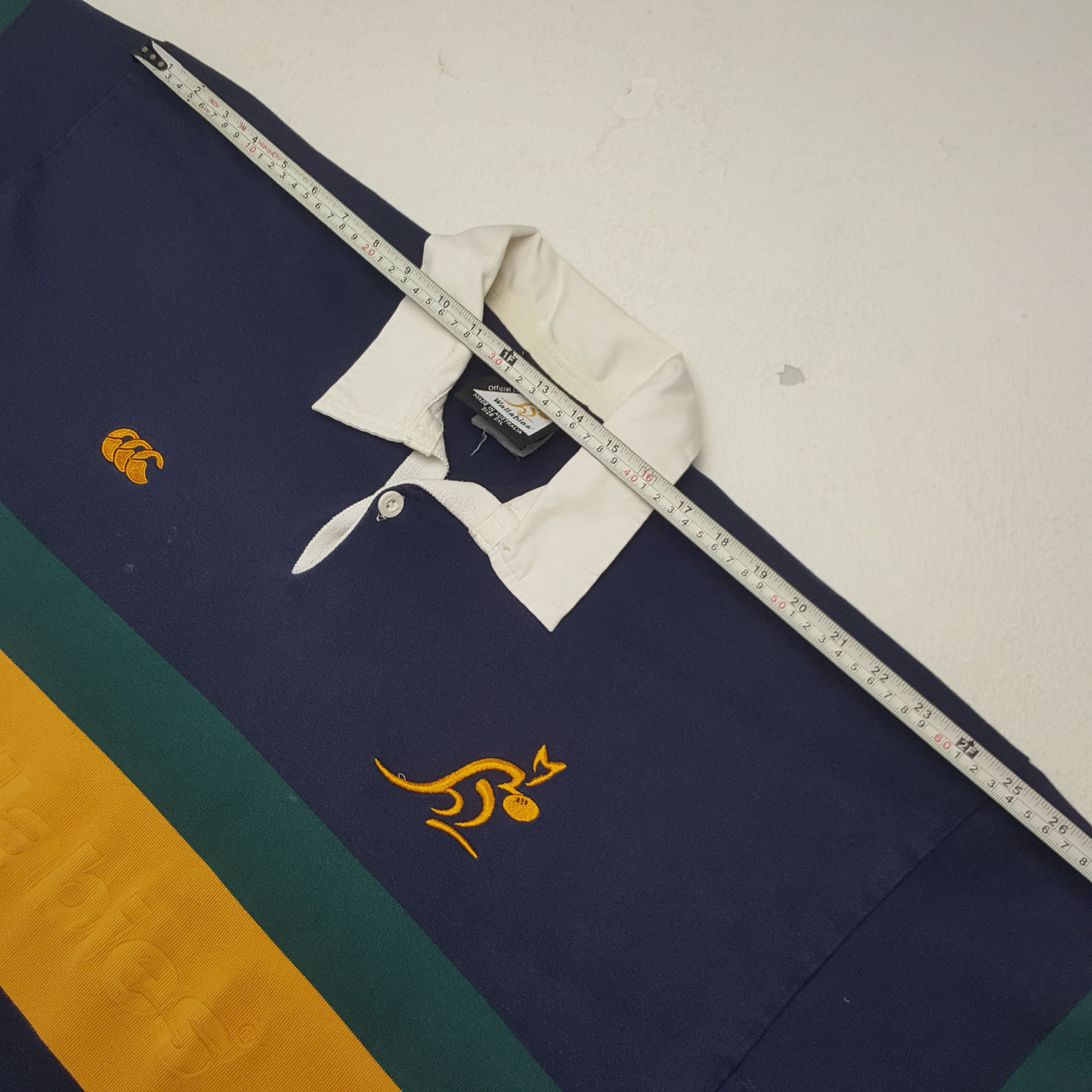 Canterbury of New Zealand × Vintage Vintage Canterbury Wallabies Australia Sport Rugby Polos Size US XL / EU 56 / 4 - 6 Thumbnail