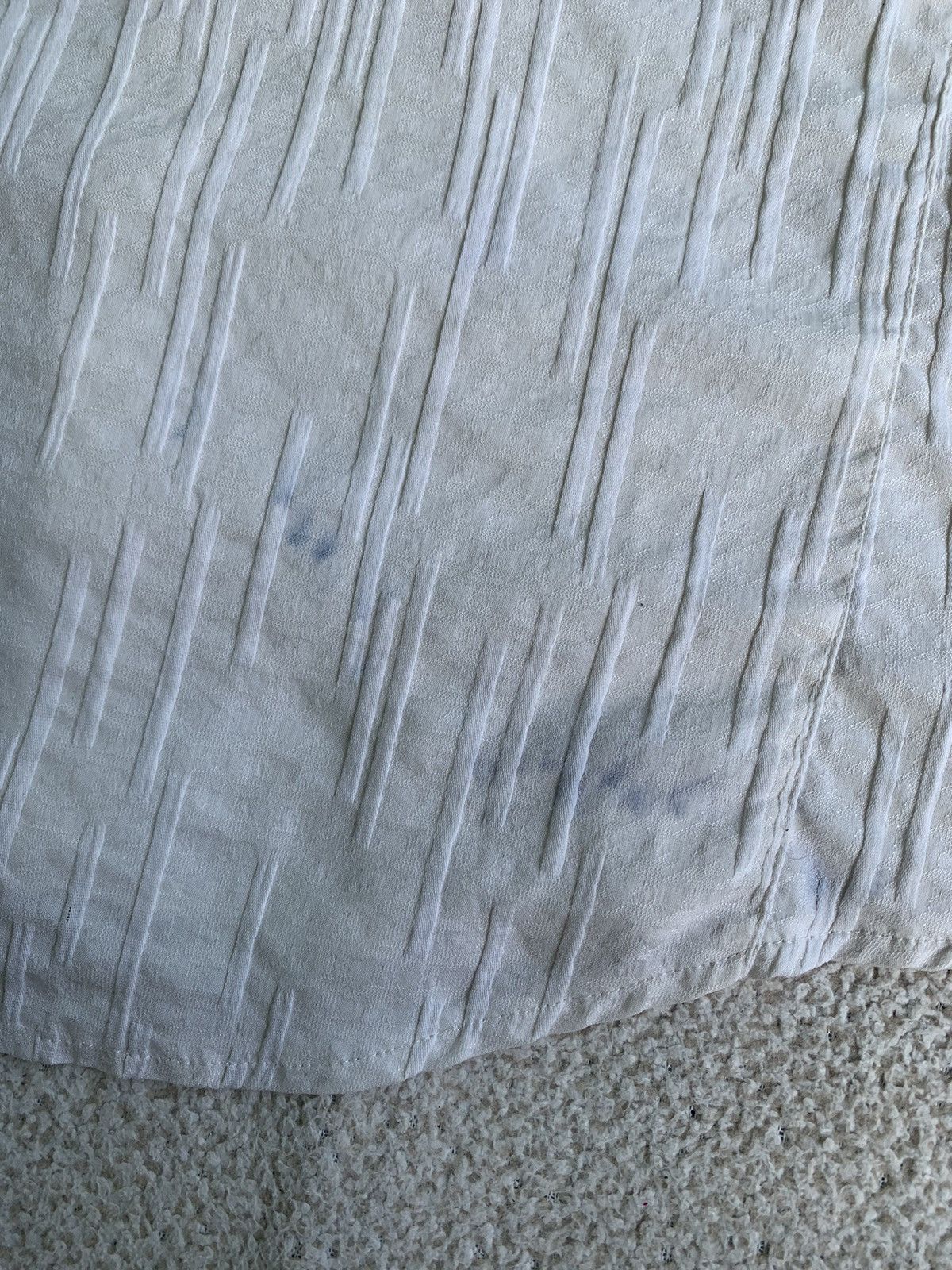 Issey Miyake × Japanese Brand × Morgan Homme Vtg 90s Morgan Homme stripe panttern Fly Button Size US L / EU 52-54 / 3 - 7 Thumbnail