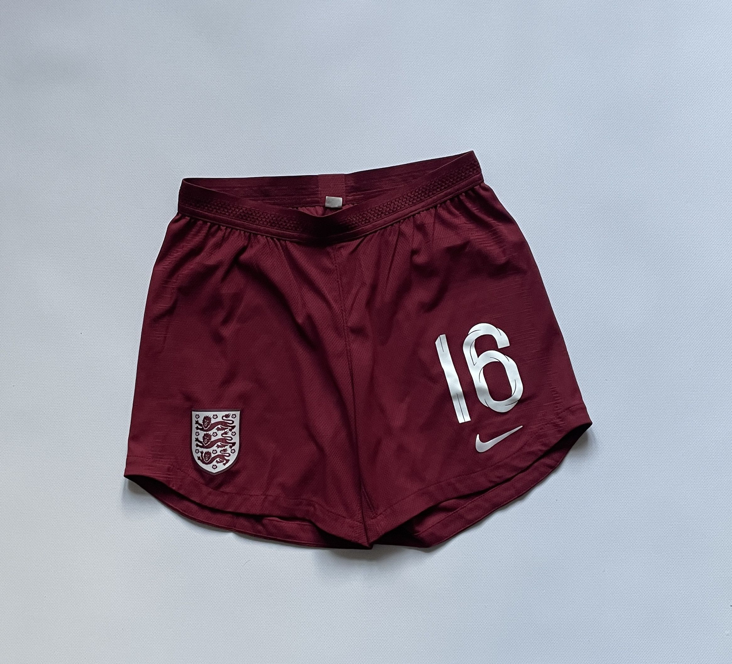 Nike England 2019 Match Worn Football Shorts Soccer Authentic Size 30" / US 8 / IT 44 - 1 Thumbnail