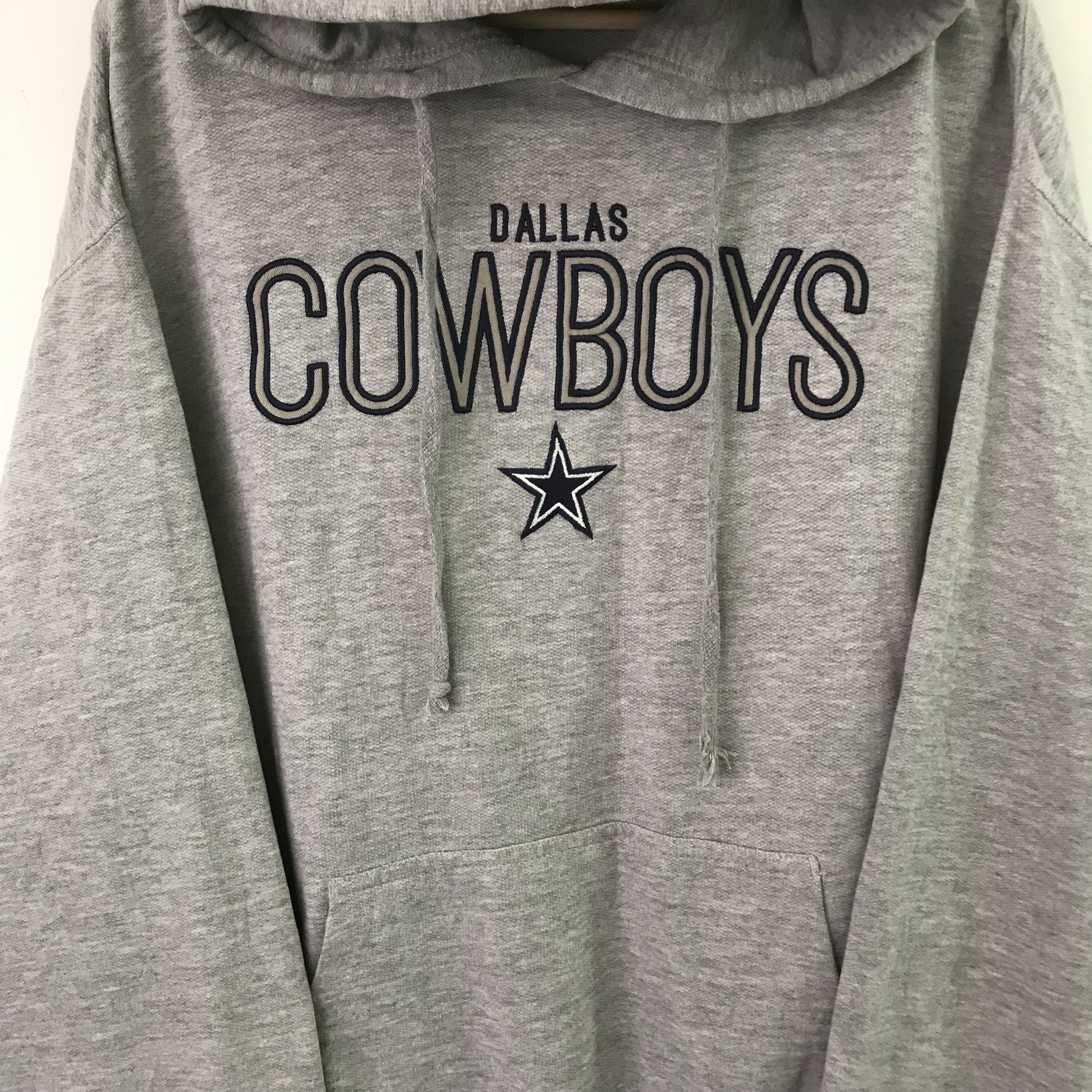 Cowboy Equipment Vintage Dallas Cowboys Gray Sweater - 588 Size US XL / EU 56 / 4 - 3 Thumbnail