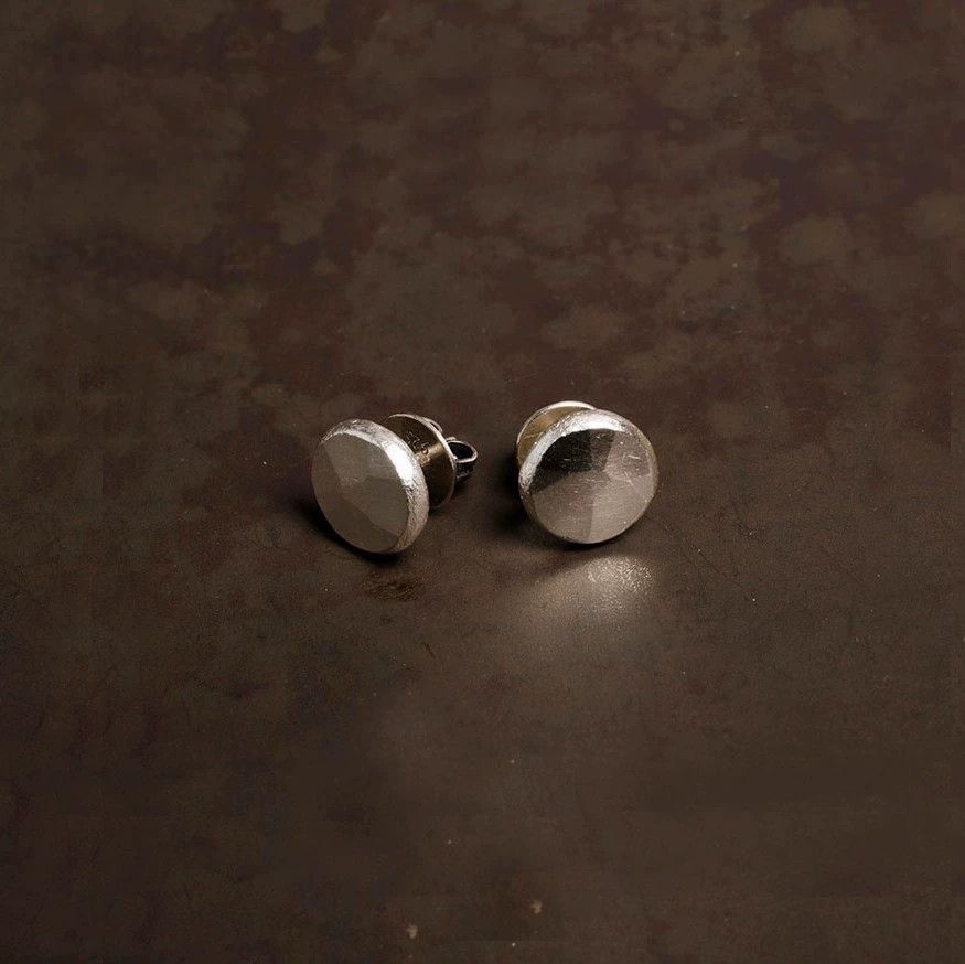 Werkstatt Munchen Werkstatt Munchen M4553 two-tone silver studs new Size ONE SIZE - 2 Thumbnail