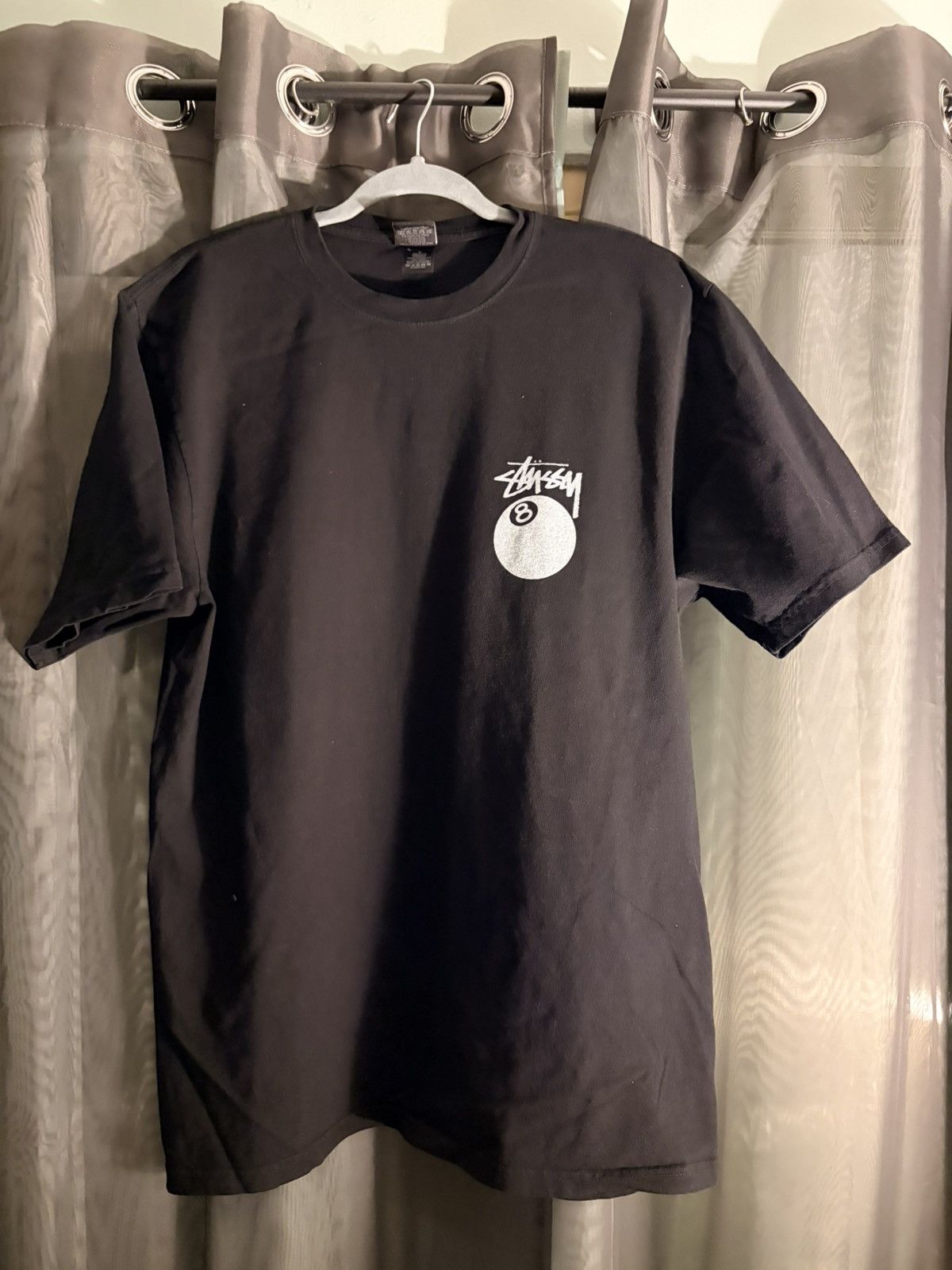 Stussy Stussy 8 Ball Tee Black Medium Size US M / EU 48-50 / 2 - 1 Thumbnail