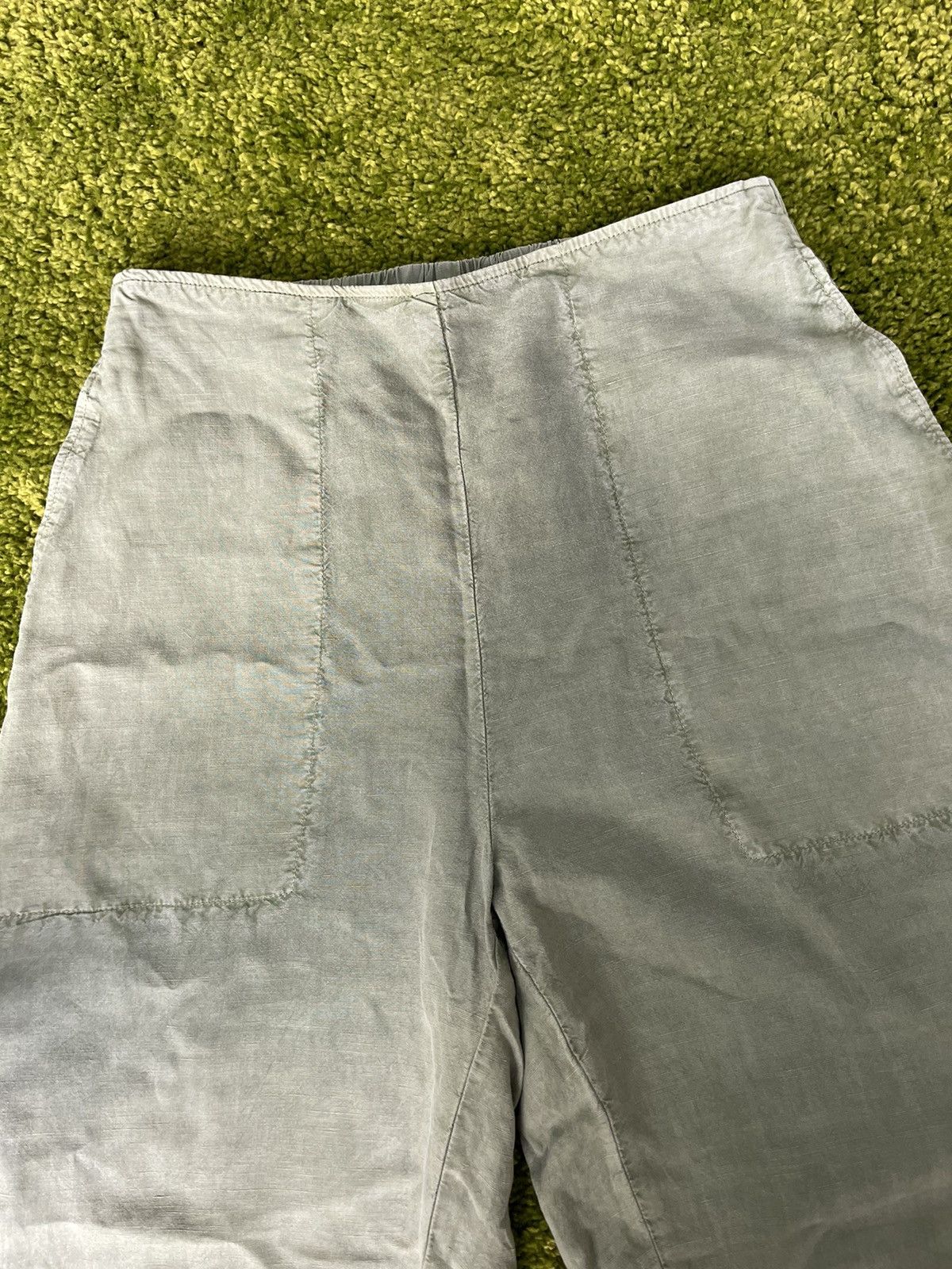 Designer Ischiko by Oska avant garde linen wide samurai pants Size 26" / US 2 / IT 38 - 4 Thumbnail