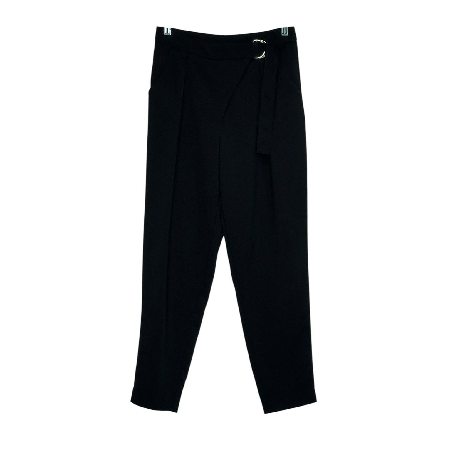 H&M H&M Divided black pleated belted pants size 6 Size 28" / US 6 / IT 42 - 9 Thumbnail