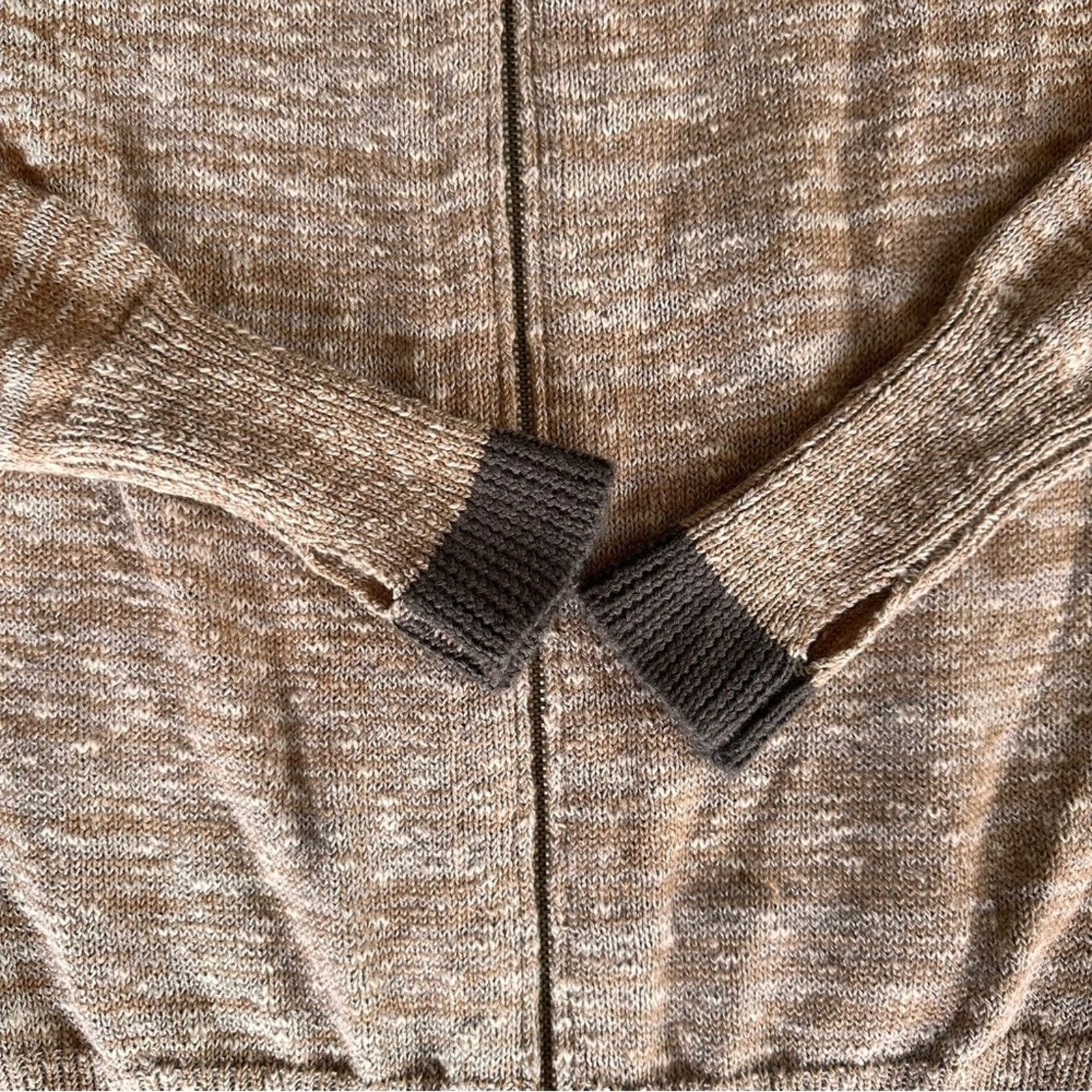 Free People Free People Wool Blend Zip-Up Cardigan – Beige – Size XS Size XS / US 0-2 / IT 36-38 - 6 Thumbnail