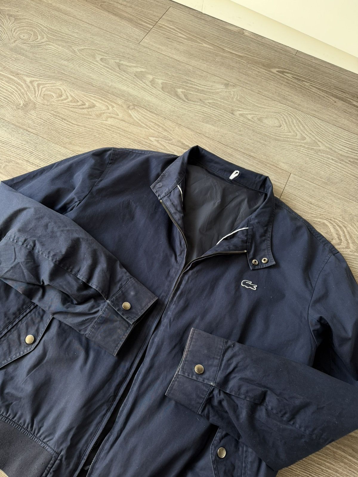 Lacoste Rare Lacoste Bomber Mens Jacket Size US XXL / EU 58 / 5 - 17 Thumbnail