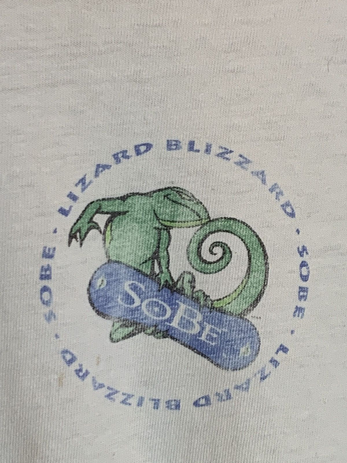 Vintage *RARE* Vintage 90’s SoBe Lizard Blizzard Snowboarding Shirt Size US XL / EU 56 / 4 - 6 Thumbnail