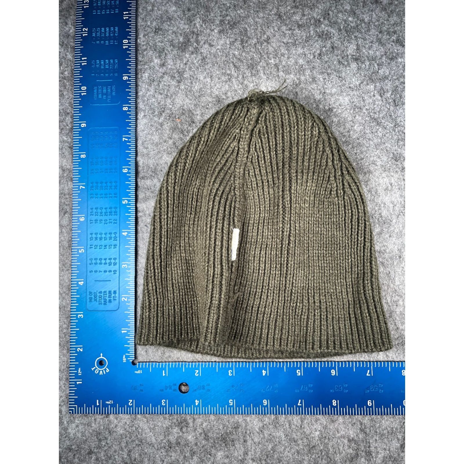 Vintage VINTAGE Beanie Toque Adult One Size Green Knit Acrylic Blend Winter Snow Ski Size ONE SIZE - 5 Thumbnail