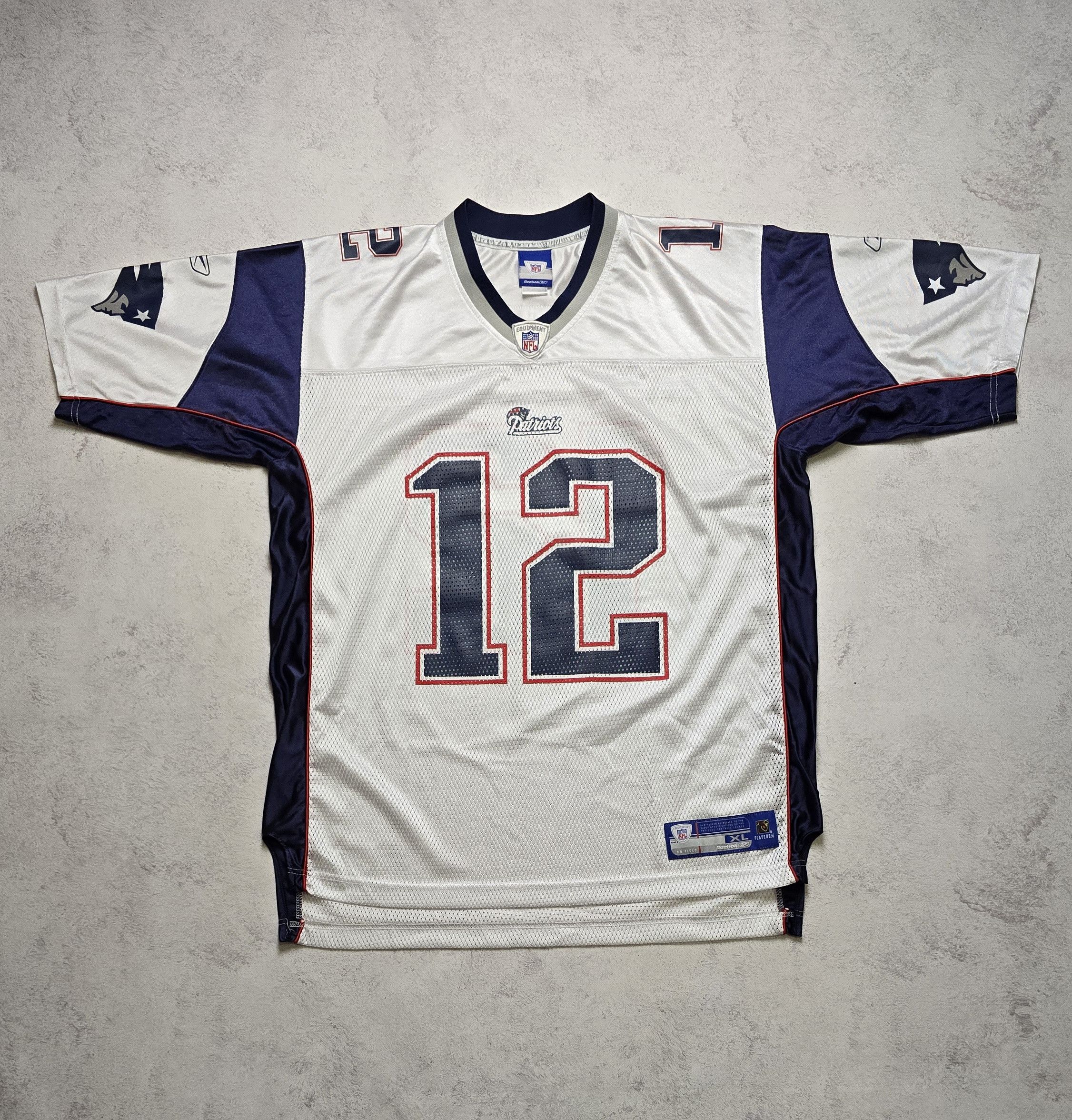 Reebok Vintage Reebok New England Patriots Tom Brady 12 NFL Jersey Size US XL / EU 56 / 4 - 1 Thumbnail