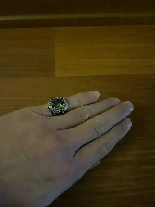 Other Vintage Metal Craftsman Engraved Signet Ring Size ONE SIZE - 2 Thumbnail