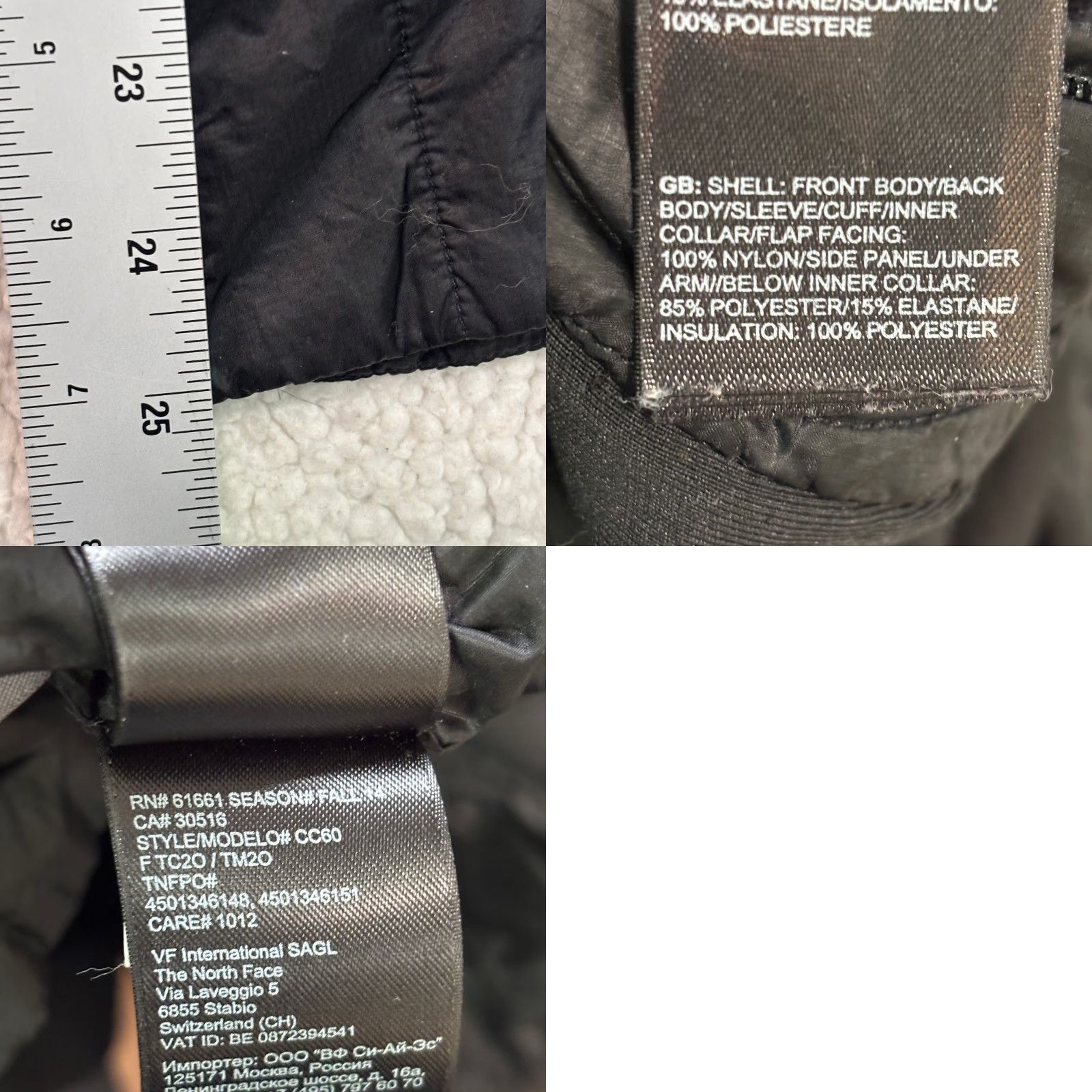The North Face The North Face Jacket Womens Large Black Quilted Summit Series Primaloft Zip Up Size L / US 10 / IT 46 - 8 Thumbnail
