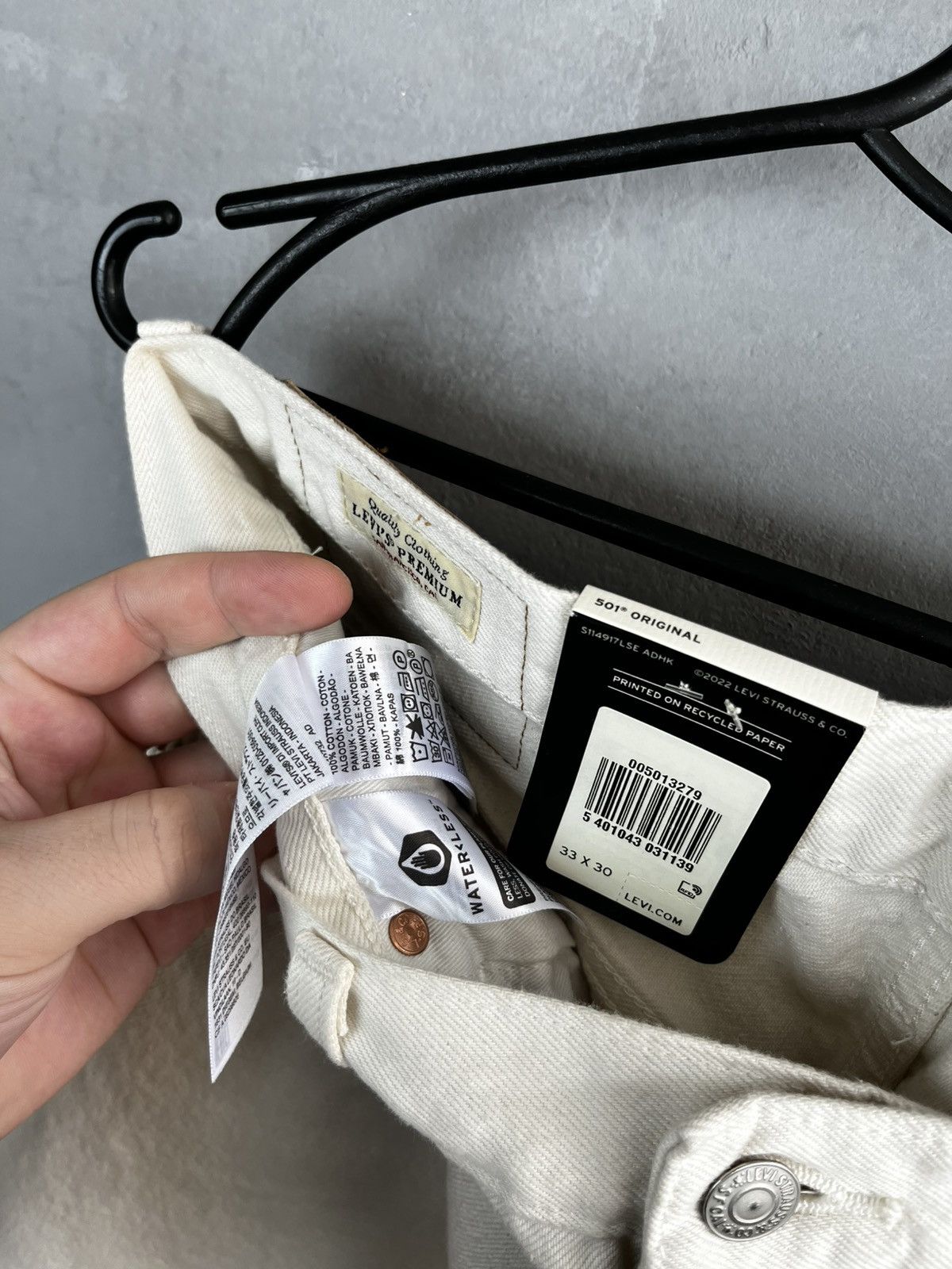 Levi's Levis denim 501 size 33/30 Size US 33 - 15 Thumbnail