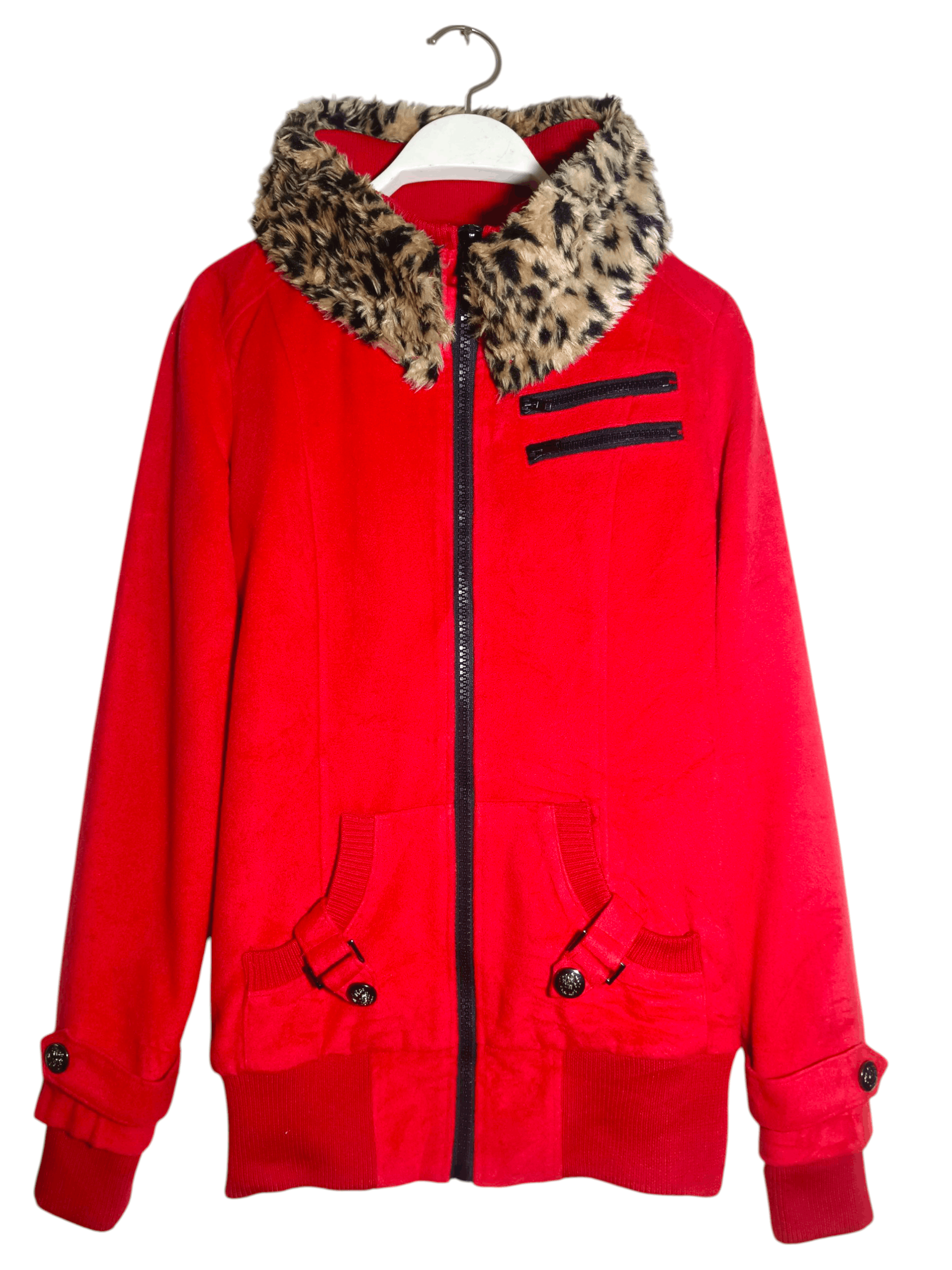 Japanese Brand Punk Goctic Leopard Jacket