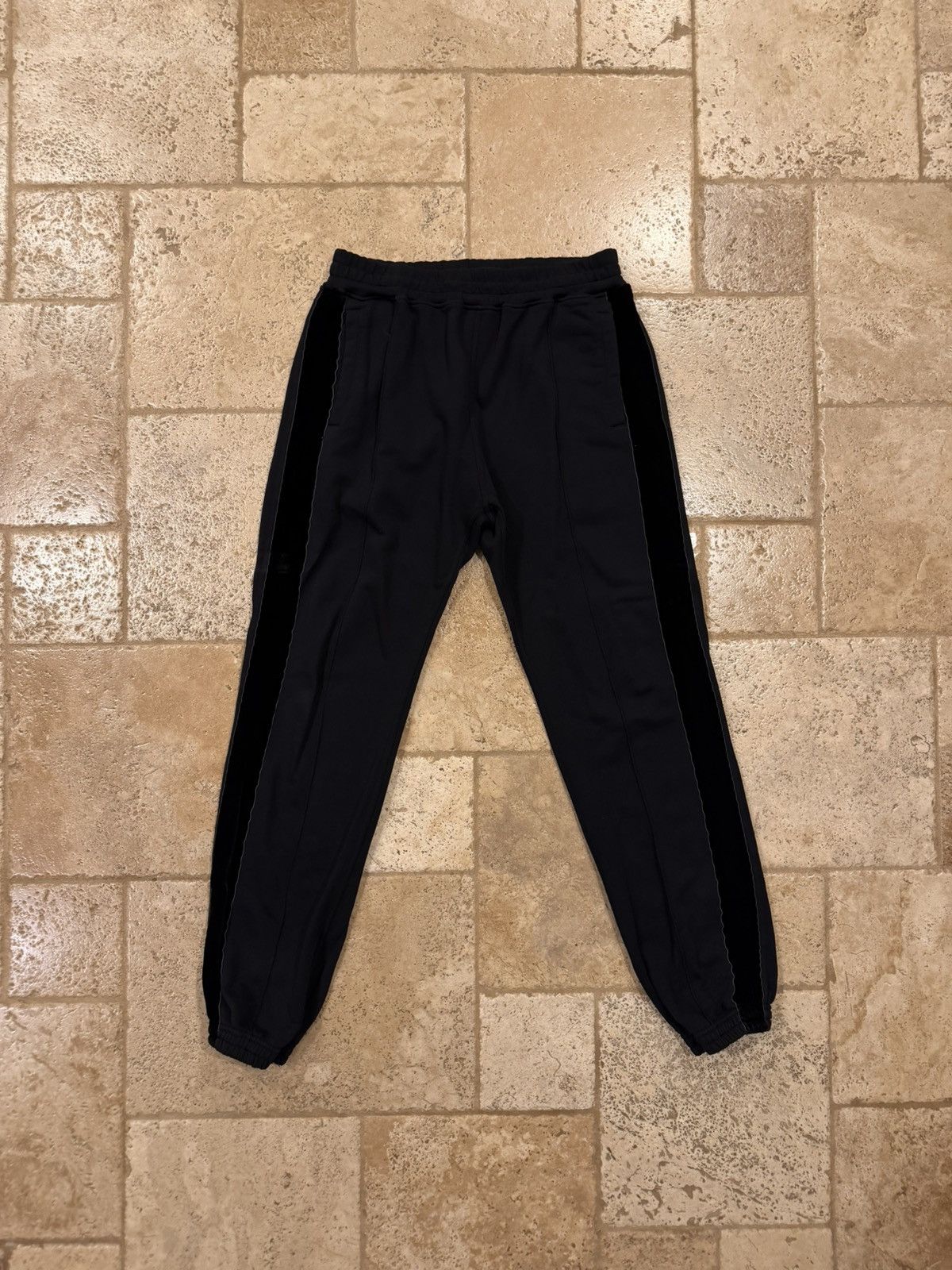 Haider Ackermann Haider Ackermann AW15 Perth Velvet Stripe Tux Sweatpants Size US 34 / EU 50 - 15 Thumbnail