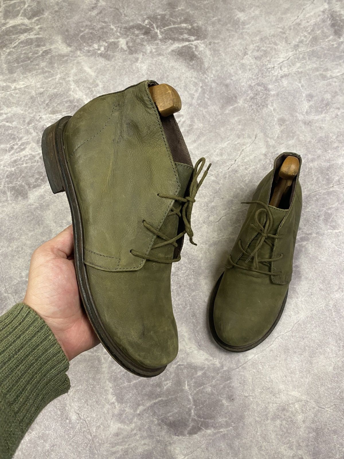 Other Lofina Green Leather Boots Size: 40 Grange Avant Garde Style Size US 7 / EU 40 - 1 Thumbnail