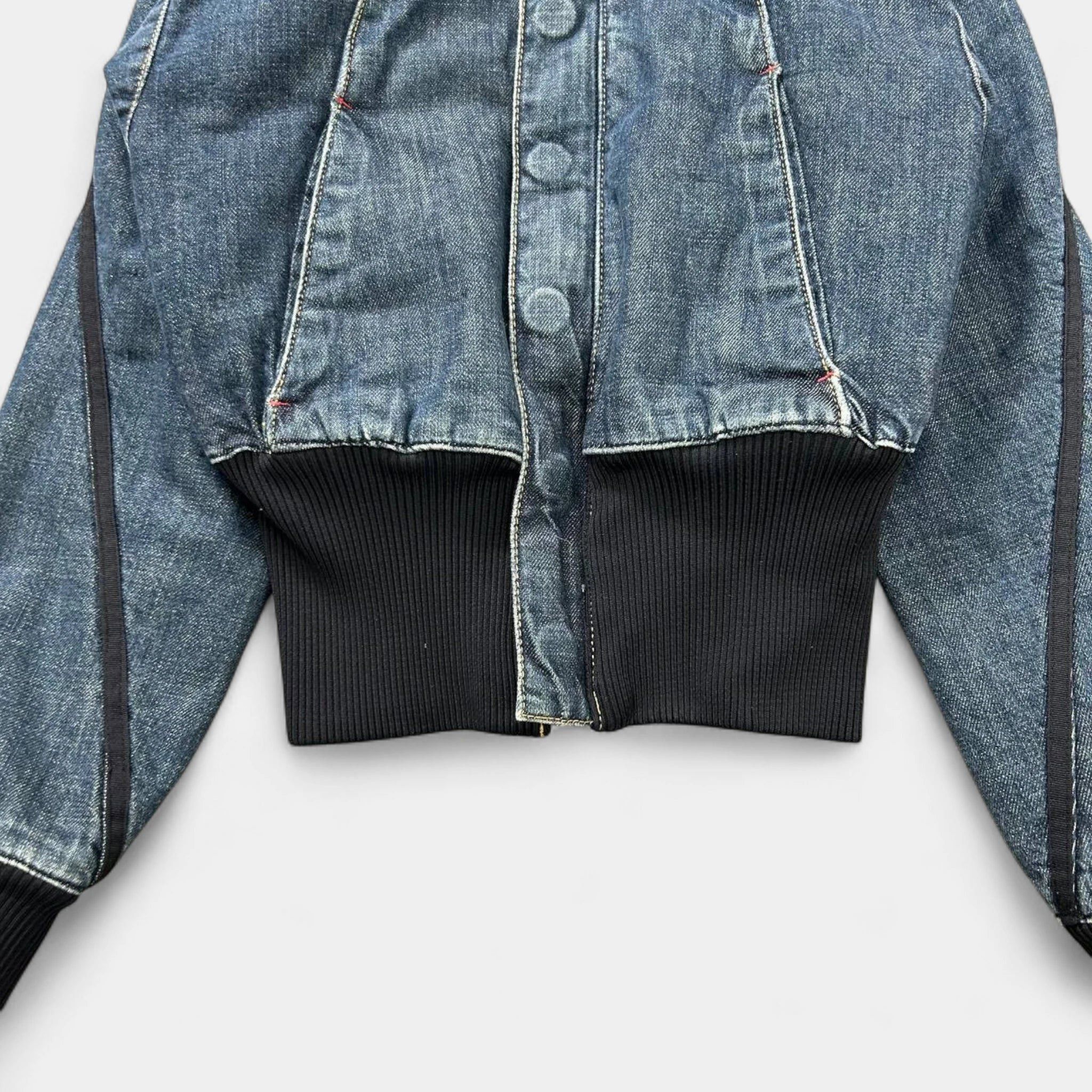 Levi's Levi's Engineered Denim Bomber Jacket with Fur Hood Size US S / EU 44-46 / 1 - 4 Thumbnail