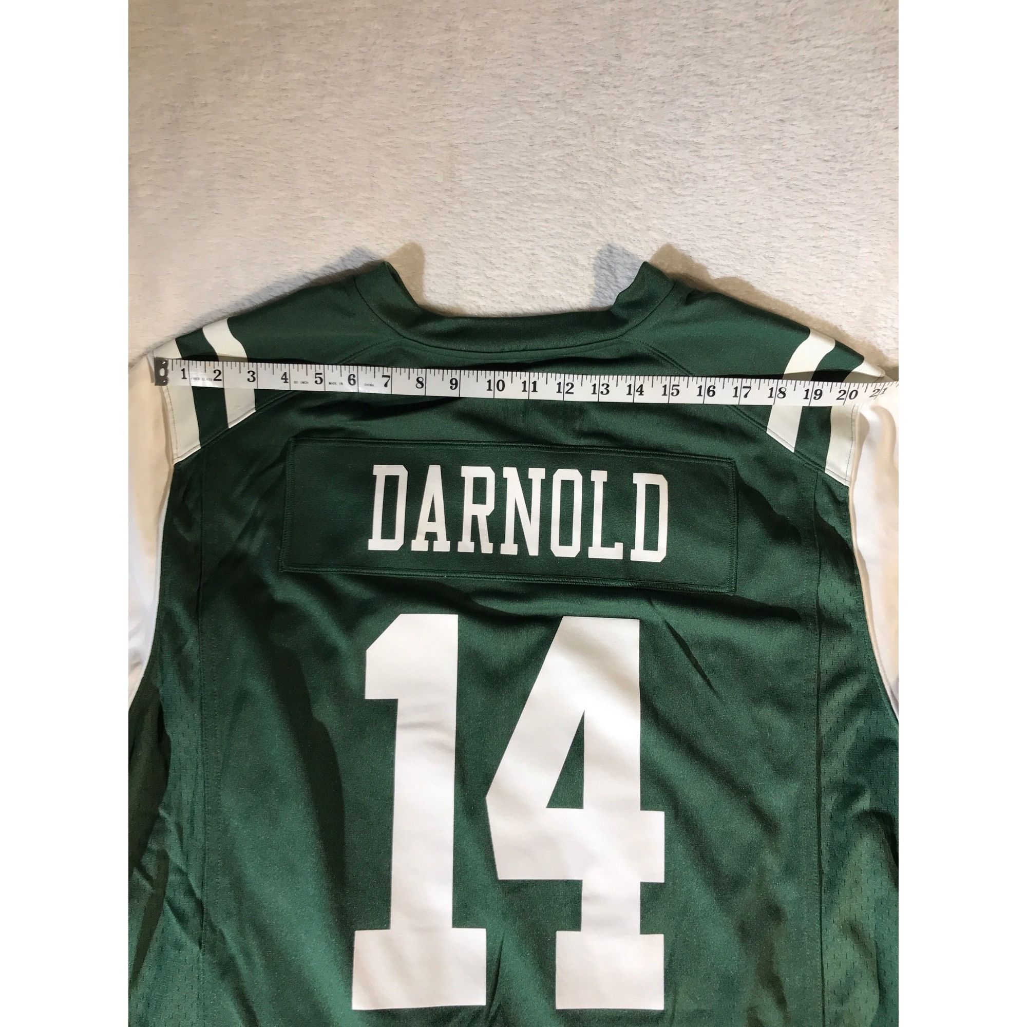 Nike Nike NFL Green NY Jets Sam Darnold #14 Jersey NWT Size US XXL / EU 58 / 5 - 6 Thumbnail