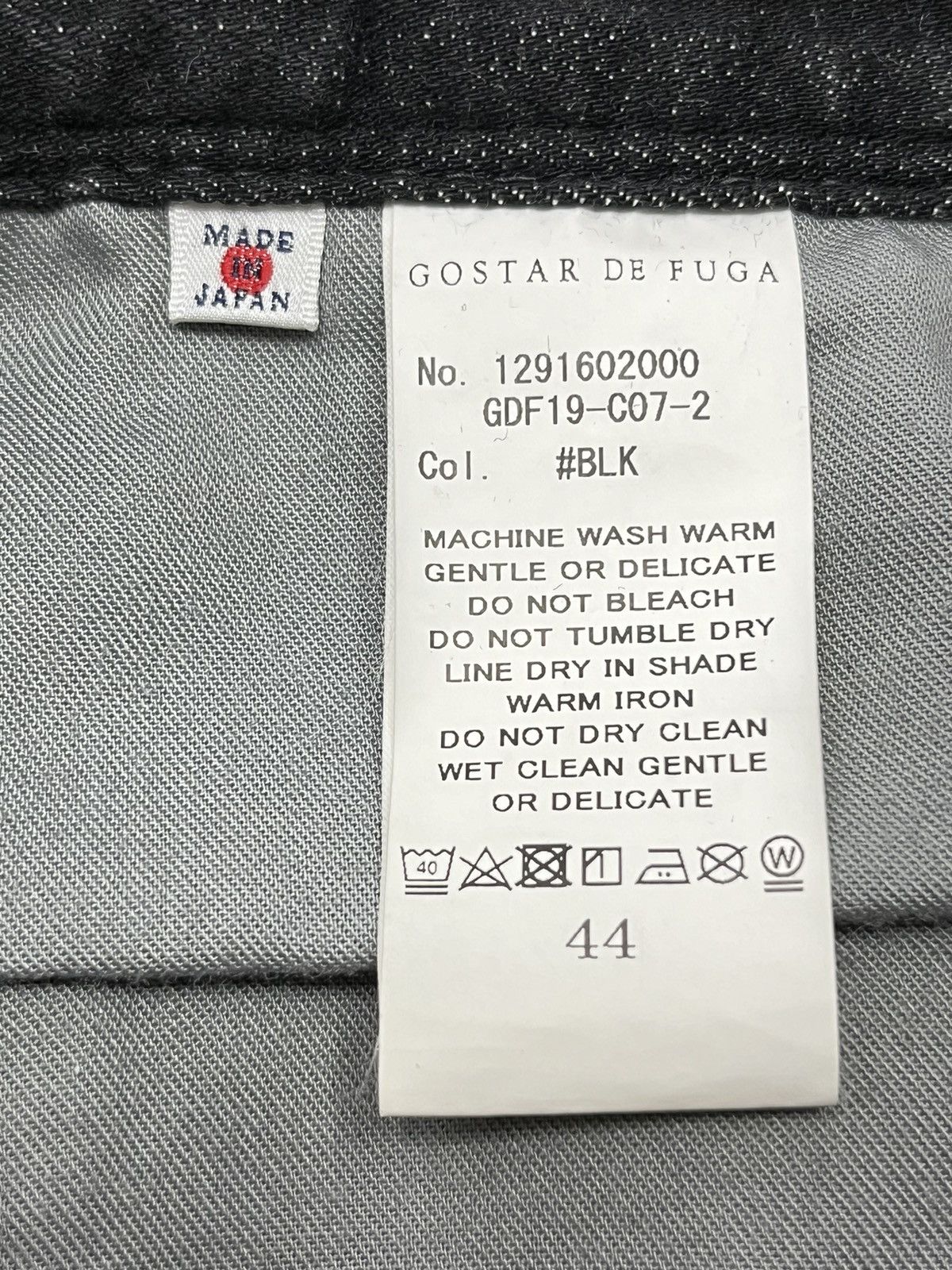 GOSTAR DE FUGA 💥GOSTAR DE FUGA Designer Punk Skinny Stretch Denim Size US 29 - 10 Thumbnail