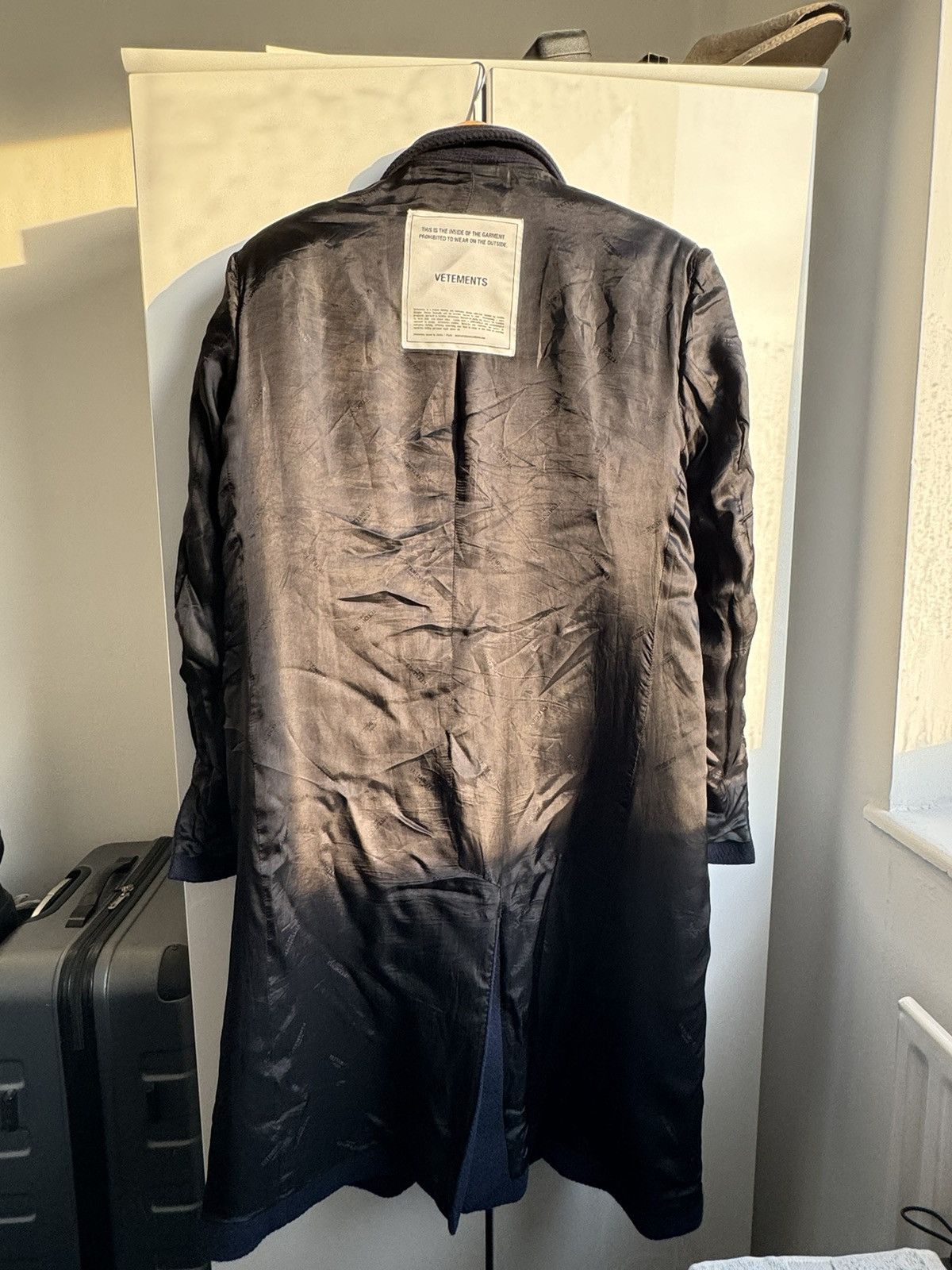 Vetements Vetements Reversible long coat Size US M / EU 48-50 / 2 - 4 Thumbnail