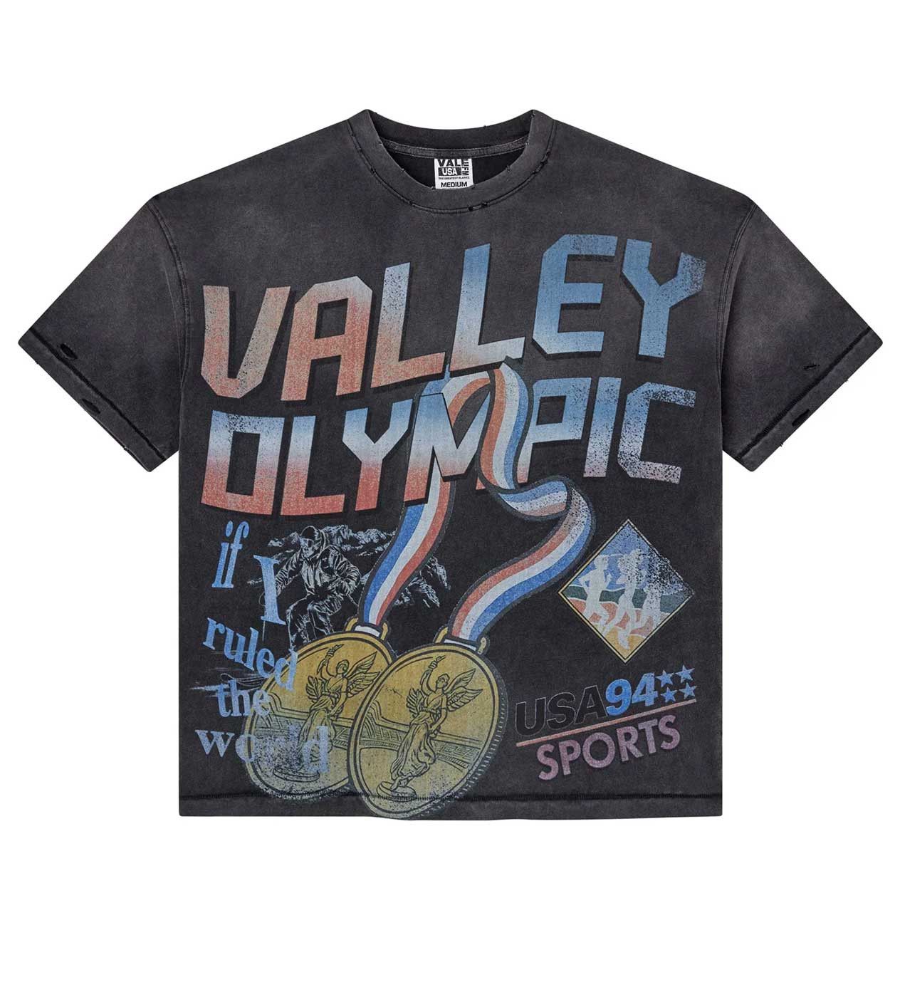 Forever Olympia Tee Black