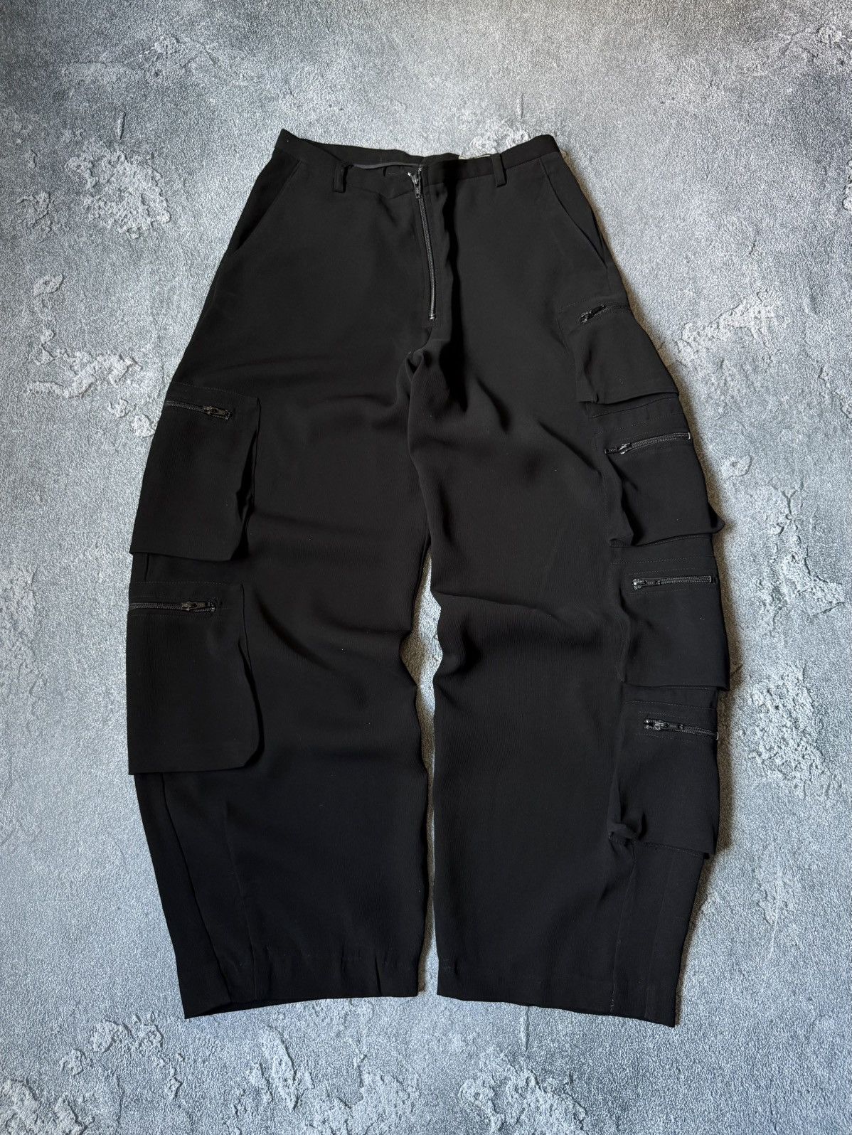 Ivan Grundahl Ivan Grundahl Multi Pocket Wide Trousers Pants Tp Balenciaga Size 26" / US 2 / IT 38 - 2 Thumbnail