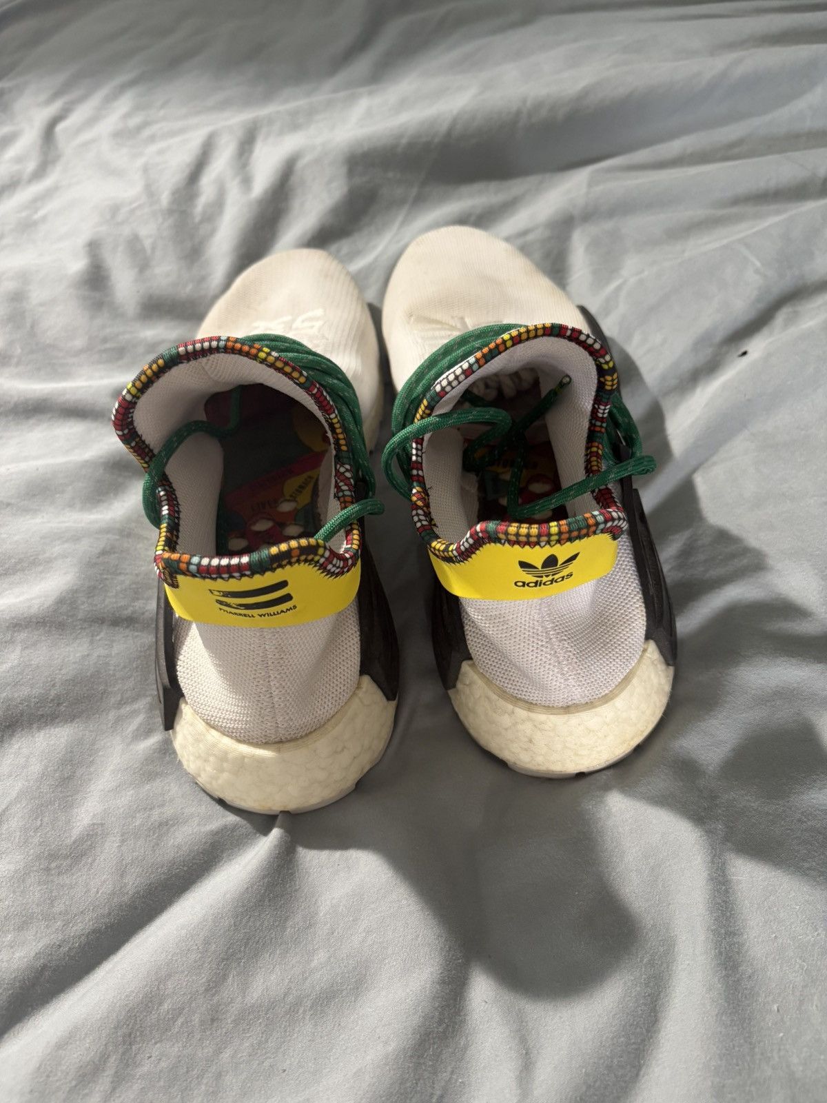Adidas × Pharrell Adidas NMD HU Human Race Pharrell Size US 10.5 / EU 43-44 - 2 Thumbnail