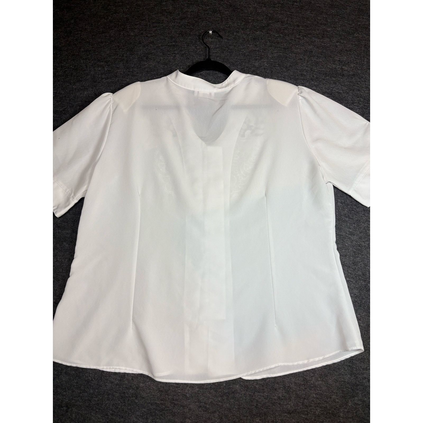 Other Paloma Carmina White Embroidered Blouse Vintage Style #0464 Size M / US 6-8 / IT 42-44 - 3 Thumbnail
