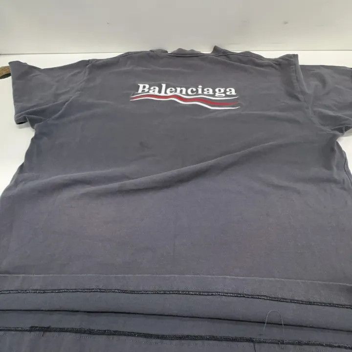 Balenciaga Balenciaga Balenciaga Men's Short Sleeve TShirt with Embro Size US XS / EU 42 / 0 - 9 Thumbnail
