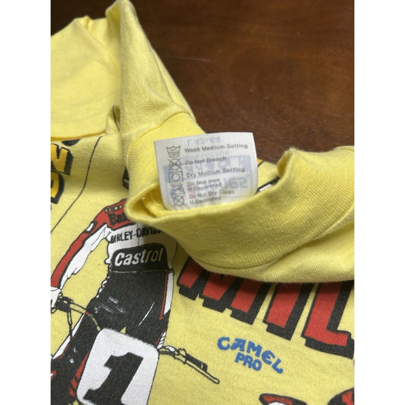 Camel 80s Camel Pro San Jose Mile National Championship AMA Shirt Size US L / EU 52-54 / 3 - 4 Thumbnail