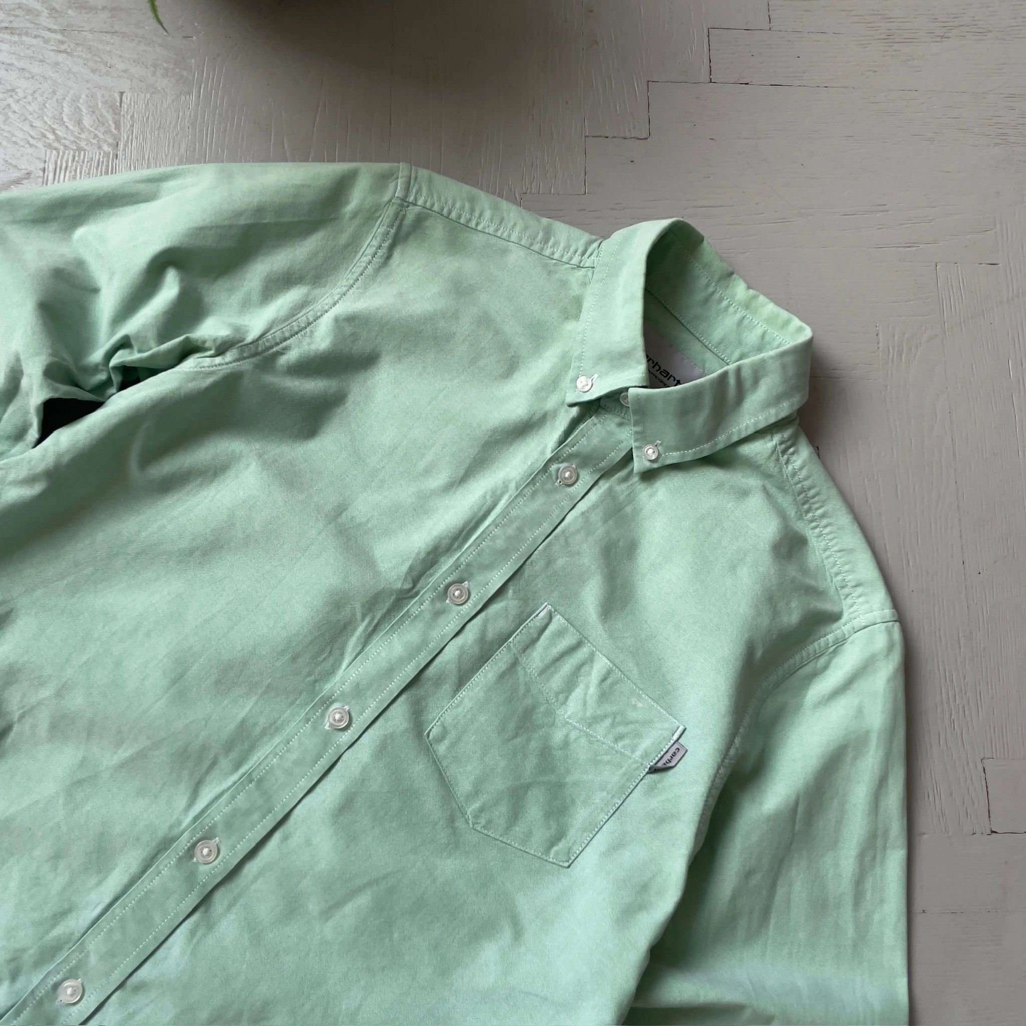 Carhartt Wip Carhartt WIP Button Down Pocket Shirt Size US S / EU 44-46 / 1 - 4 Thumbnail
