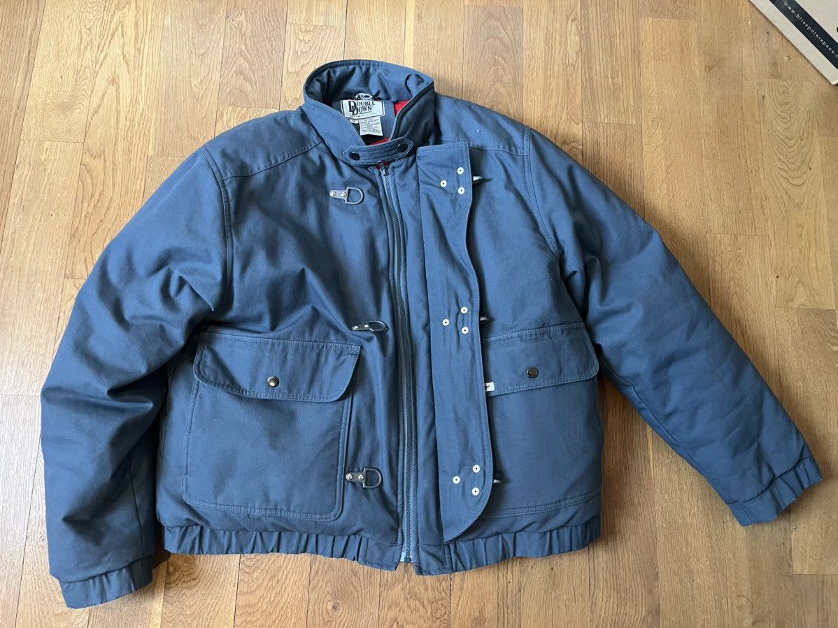Vintage Vintage 90s firefighter double down jacket Size US L / EU 52-54 / 3 - 2 Thumbnail