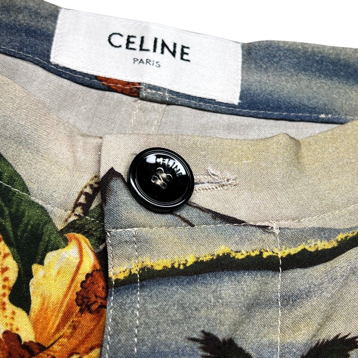 Celine CELINE BY HEDI SLIMANE 21SS The Dancing Kid Palm Tree Pants Size US 44 / EU 60 - 3 Thumbnail