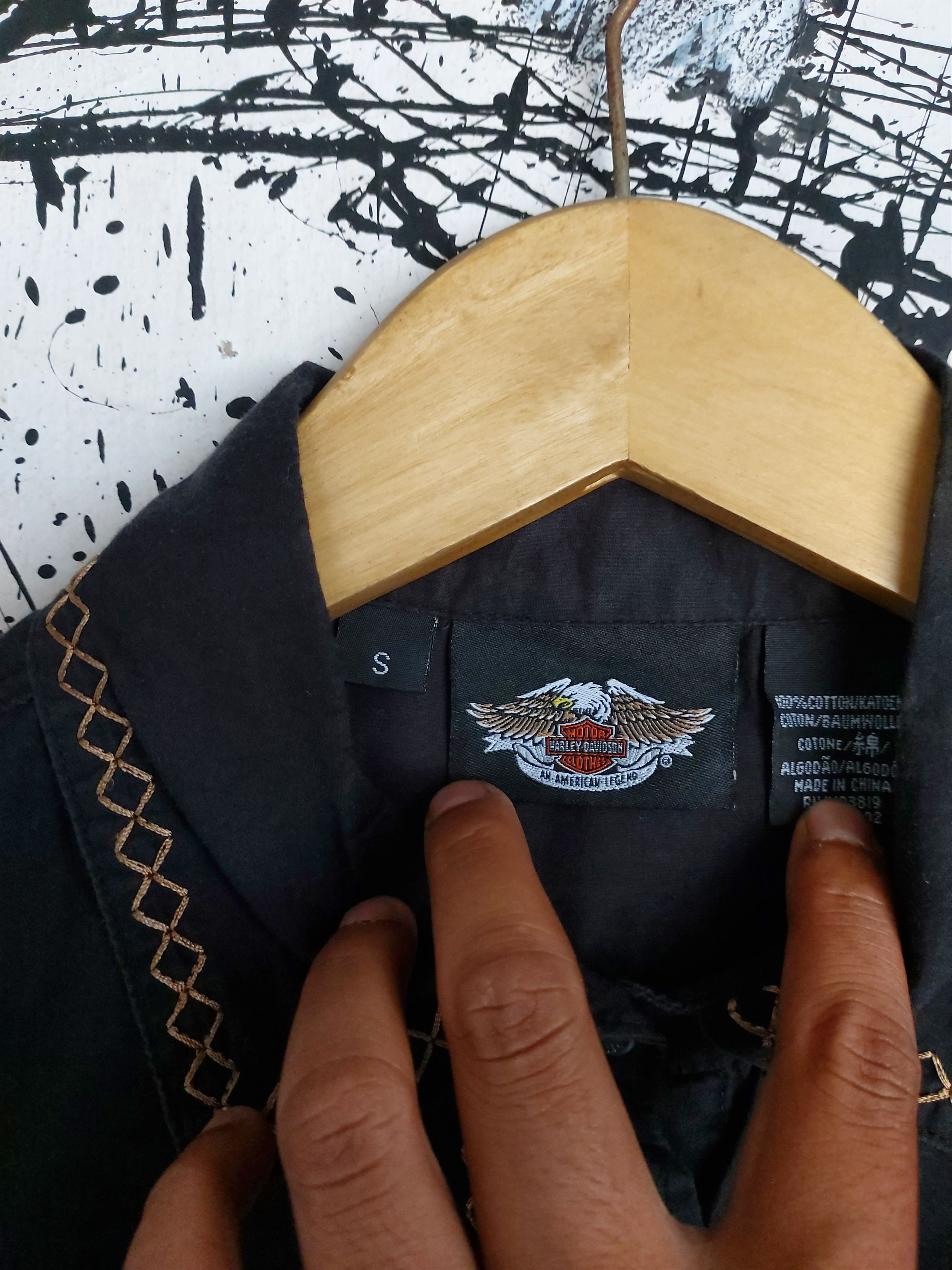 Harley Davidson × If Six Was Nine SHORT SHIRT HARLEY DAVIDSON MOTOR CLOTHES Size S / US 4 / IT 40 - 7 Thumbnail