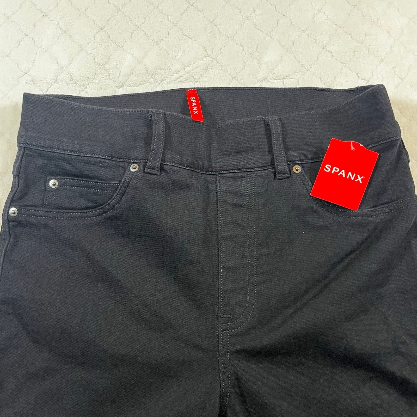 Spanx NWT Spanx Flare Leg Jeans - Size Small Black Size 27" / US 4 / IT 40 - 10 Thumbnail