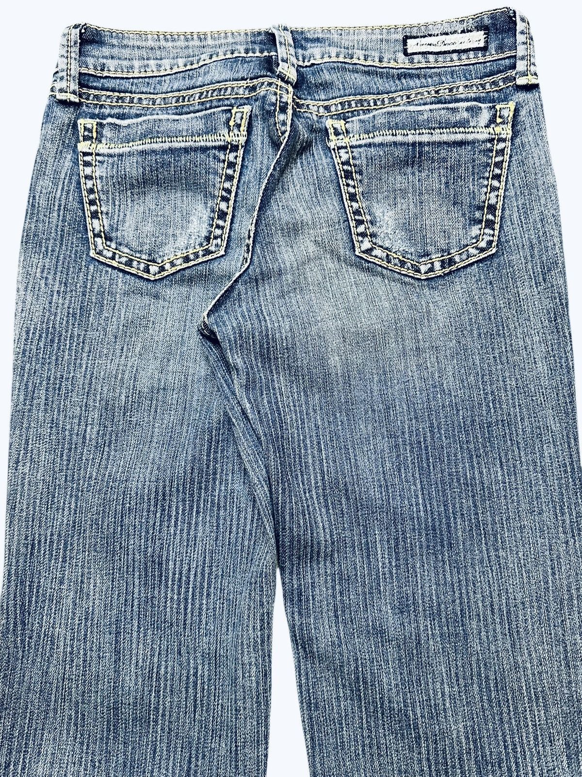 Vintage Vintage Distressed Nuve Faded Wash Flare Style Size US 28 / EU 44 - 5 Thumbnail