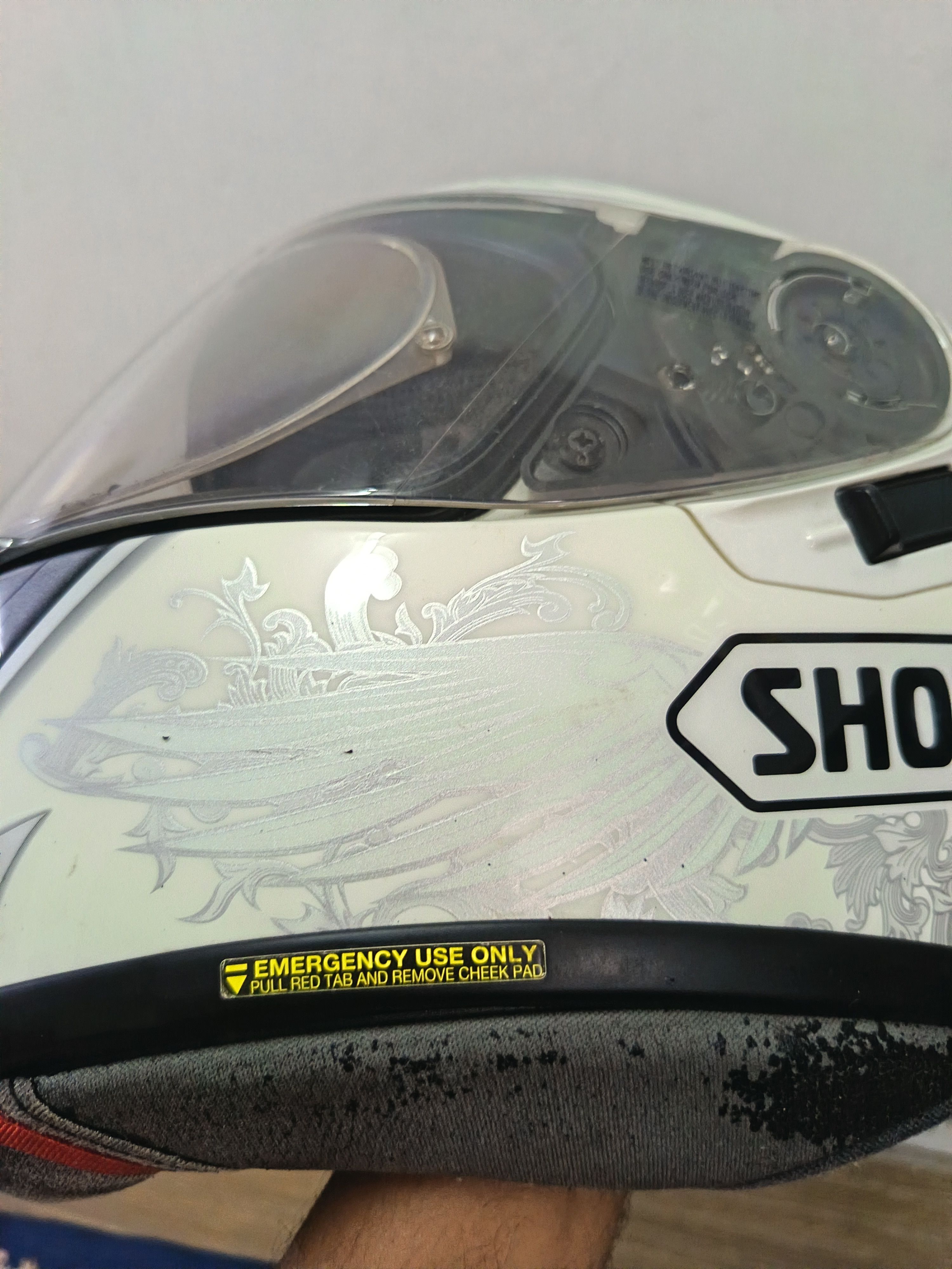 Japanese Brand Shoei GT air fullface helmet Size ONE SIZE - 9 Thumbnail